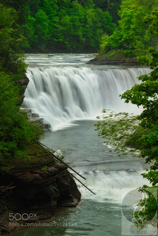 Nikon D800 sample photo. Letchworth falls 1 photography