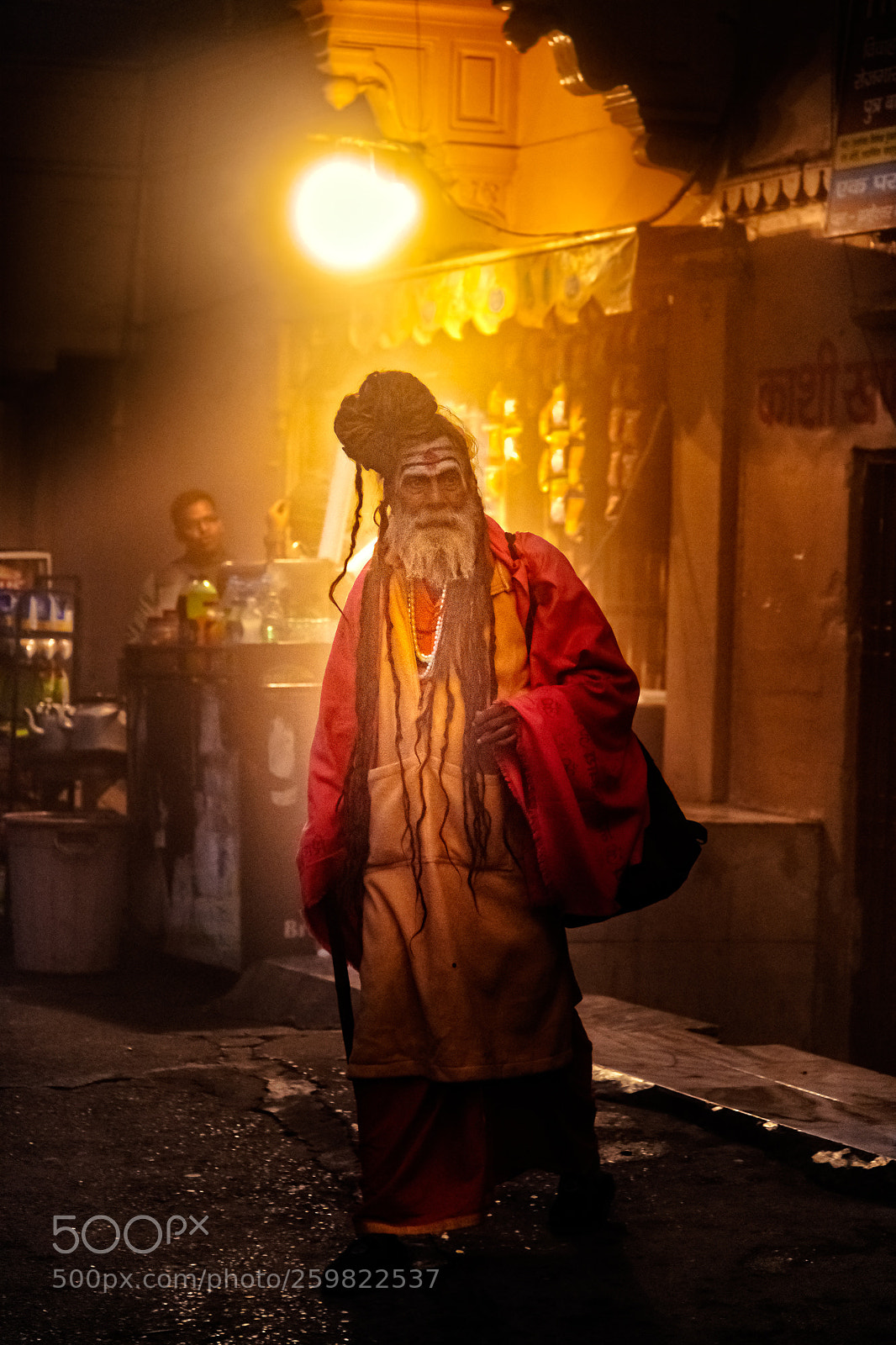 Nikon D850 sample photo. A varanasi sadhu photography