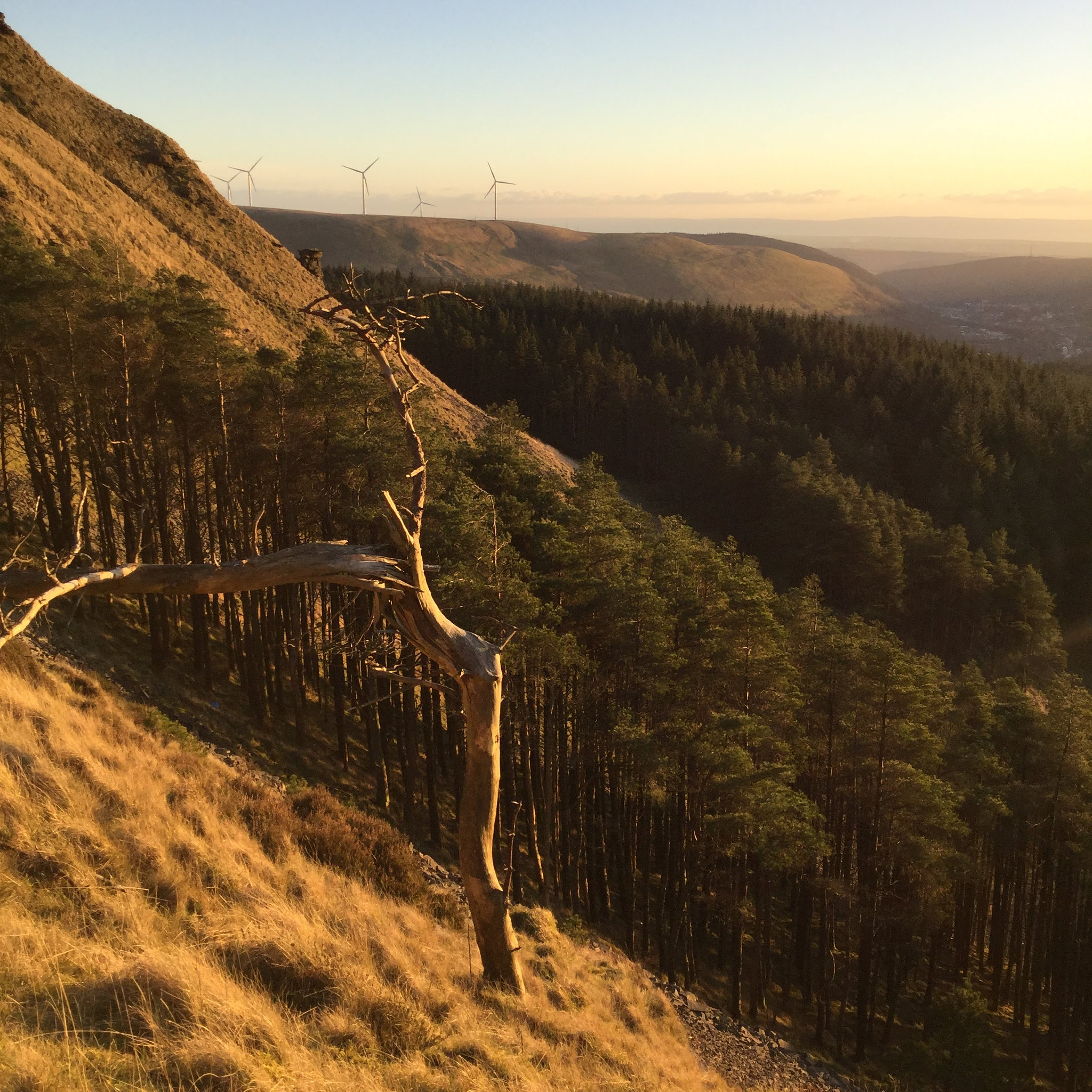 Apple iPod touch sample photo. Welsh valleys. uk photography