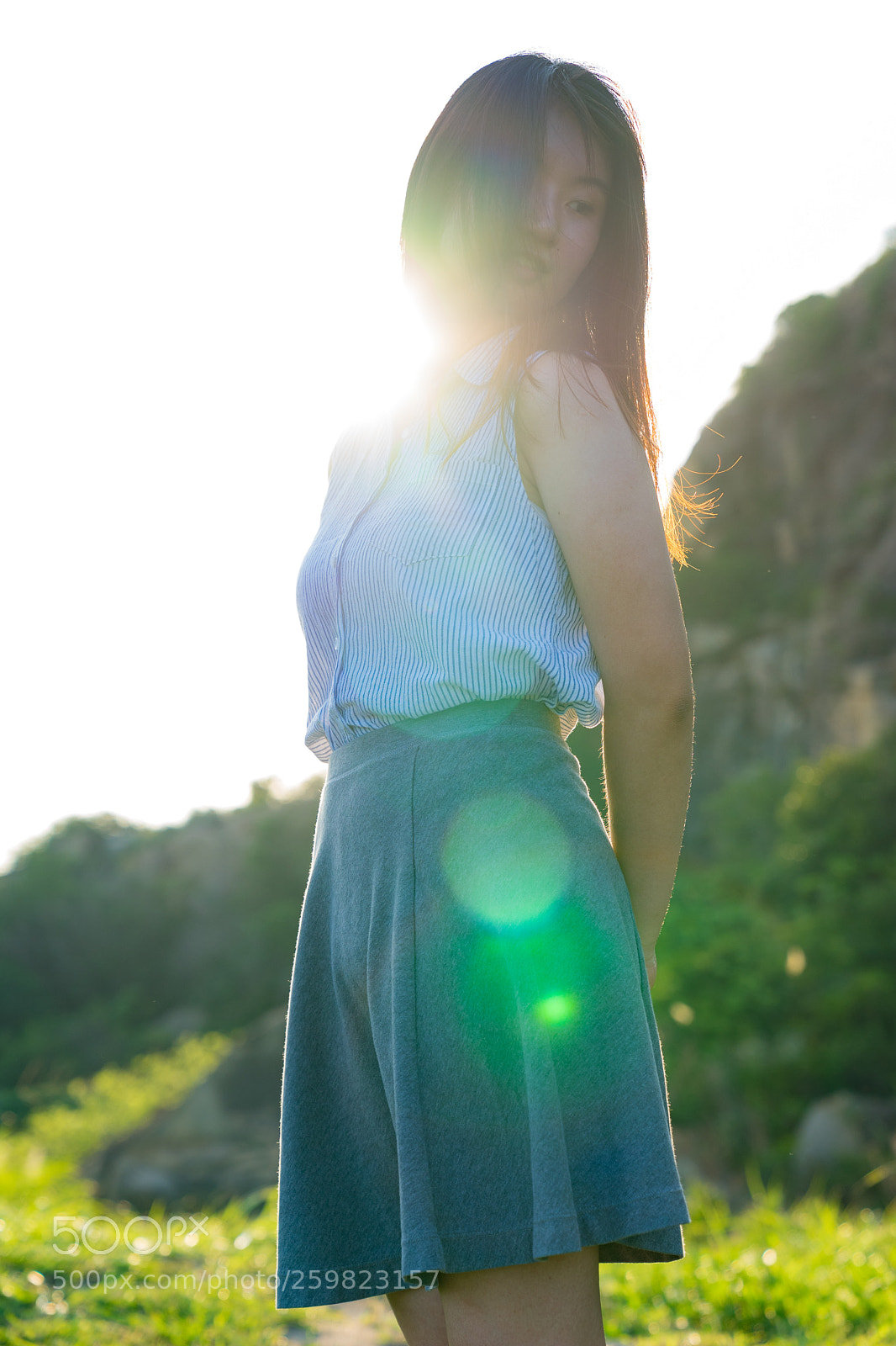 Sony a7 II sample photo. Lady. sunshine. photography