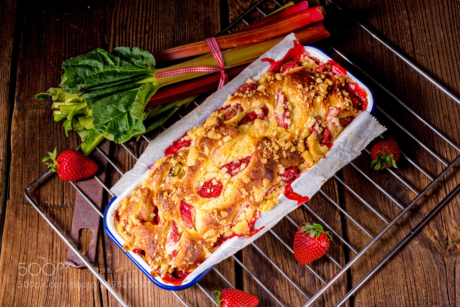Nikon D810 sample photo. A tasty strawberry rhubarb photography