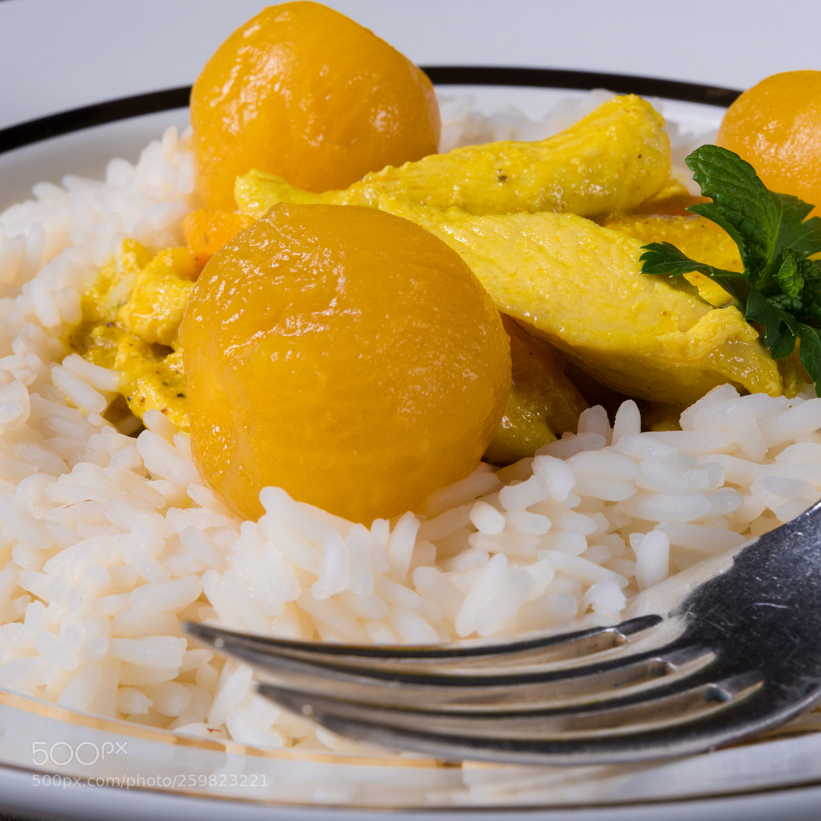 Nikon D810 sample photo. Chicken strips with rice photography