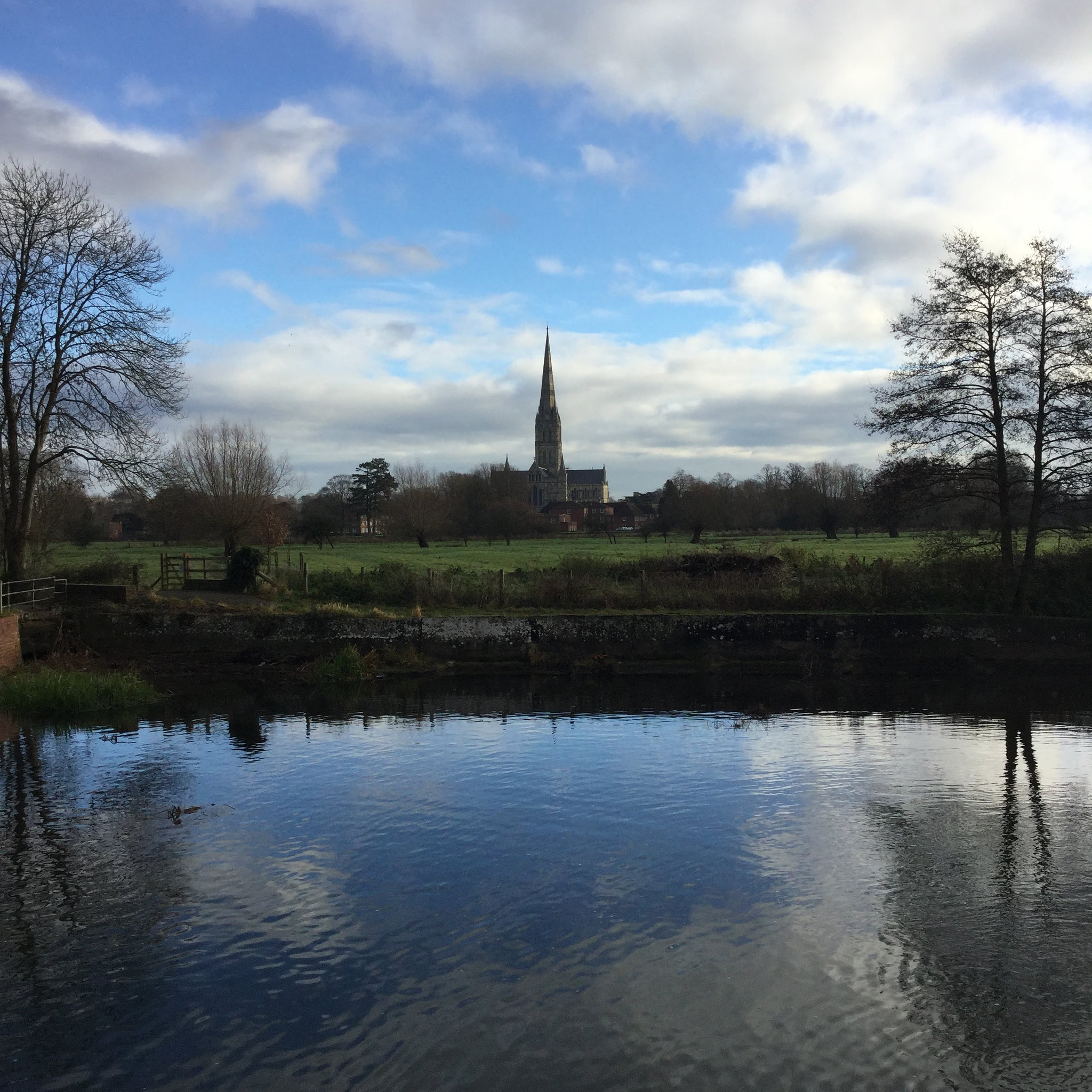 Apple iPod touch sample photo. Salisbury cathedral photography