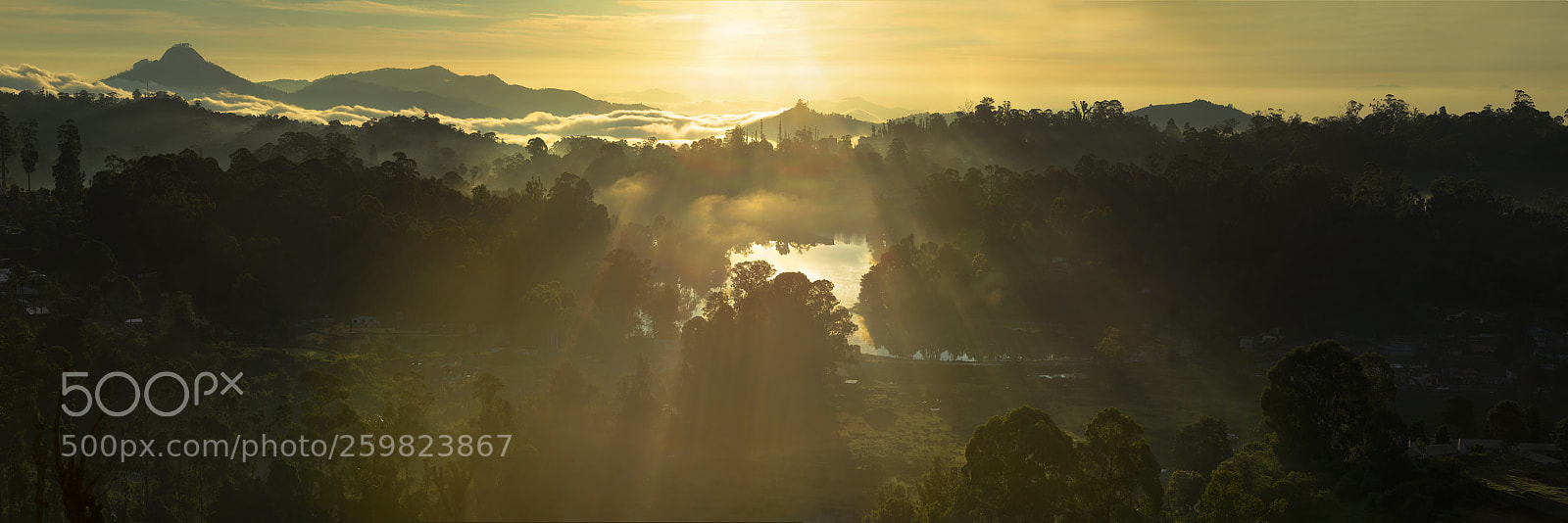 Canon EOS 5D Mark IV sample photo. Upper lake view | kodaikanal photography