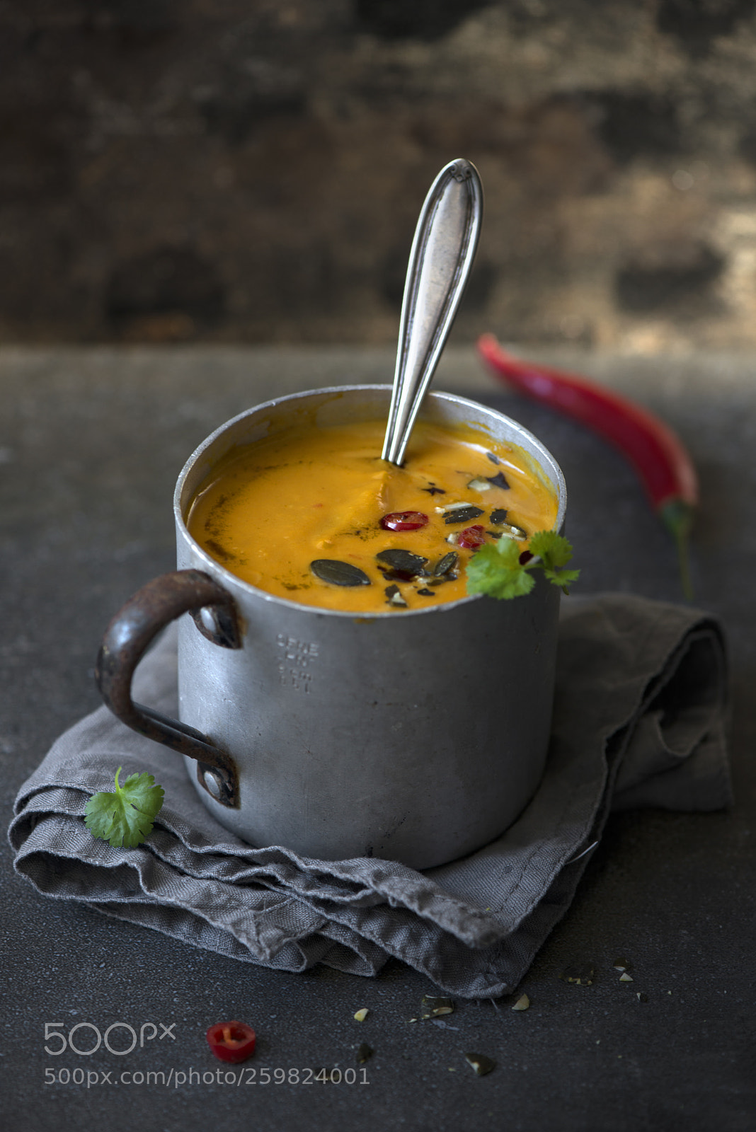 Nikon D800 sample photo. Homemade creamy, spicy pumpkin photography