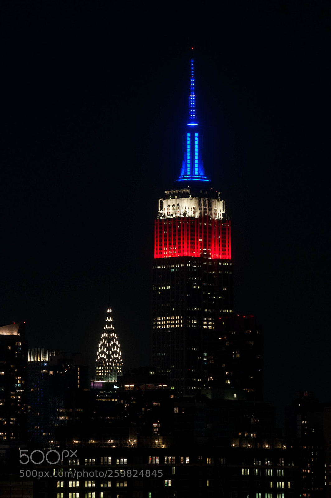 Nikon D90 sample photo. Empire state and chrysler photography