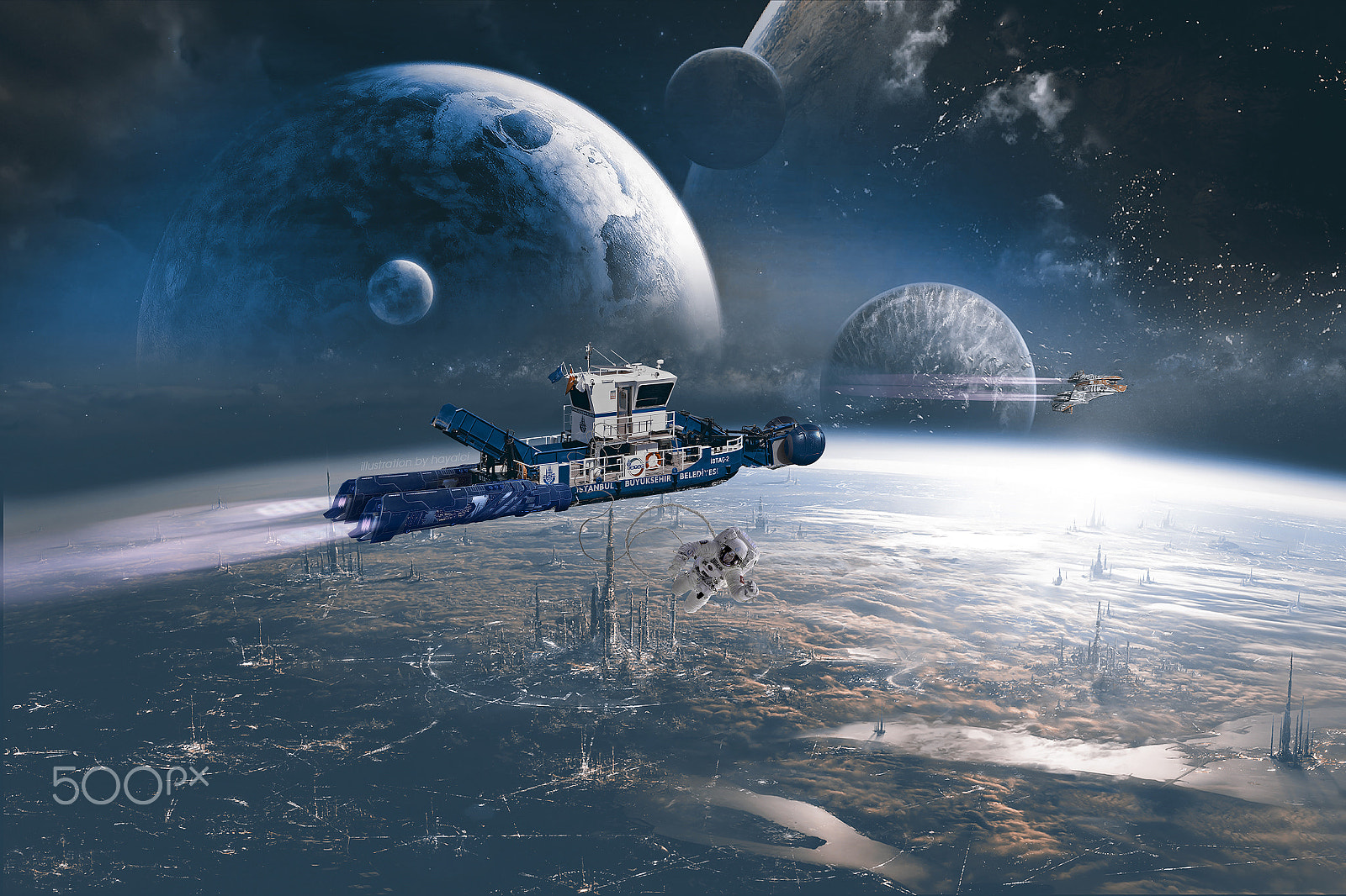Sony Alpha NEX-7 sample photo. "sci fi" .... "uzayda temizlik" photography
