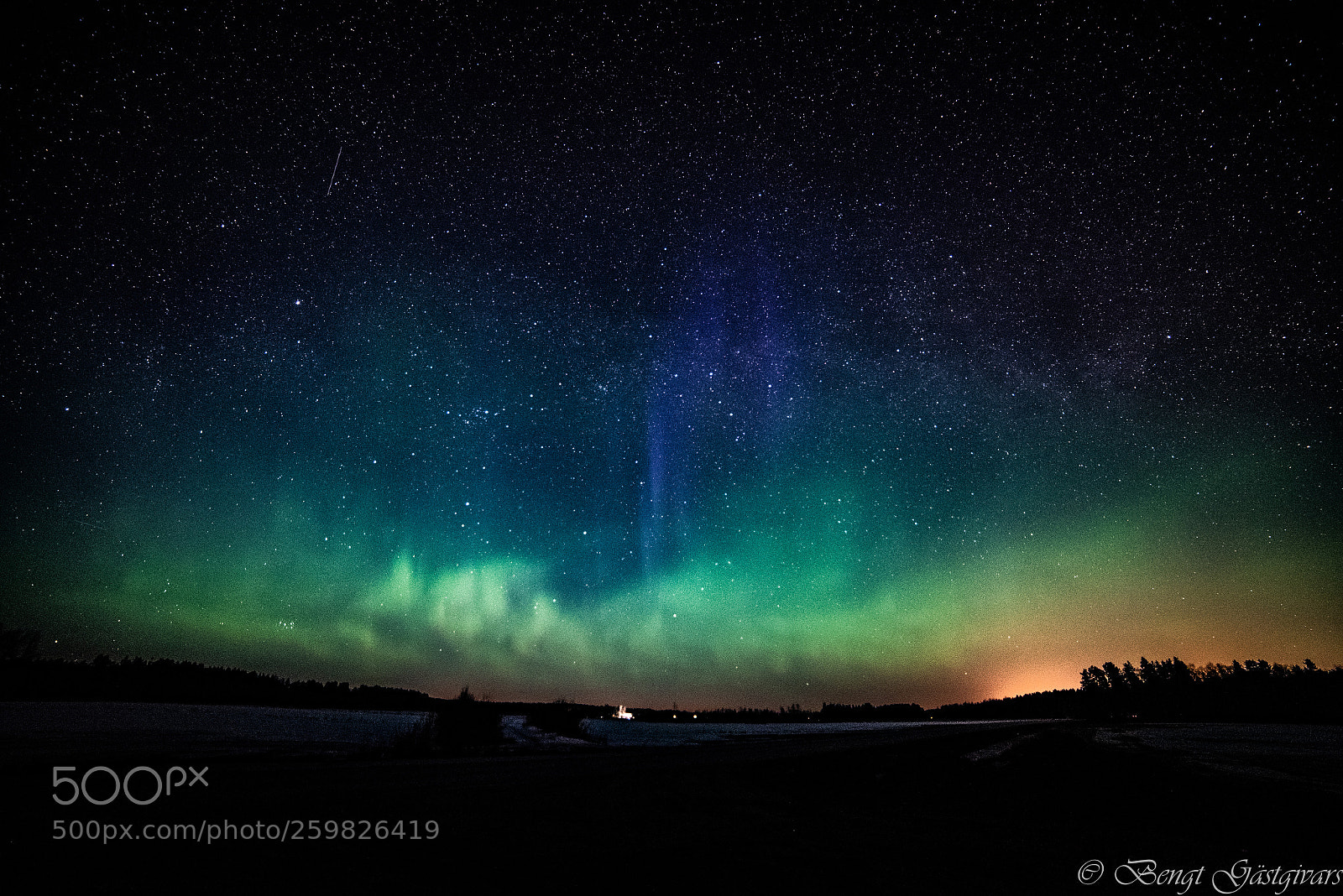 Nikon D750 sample photo. Aurora photography