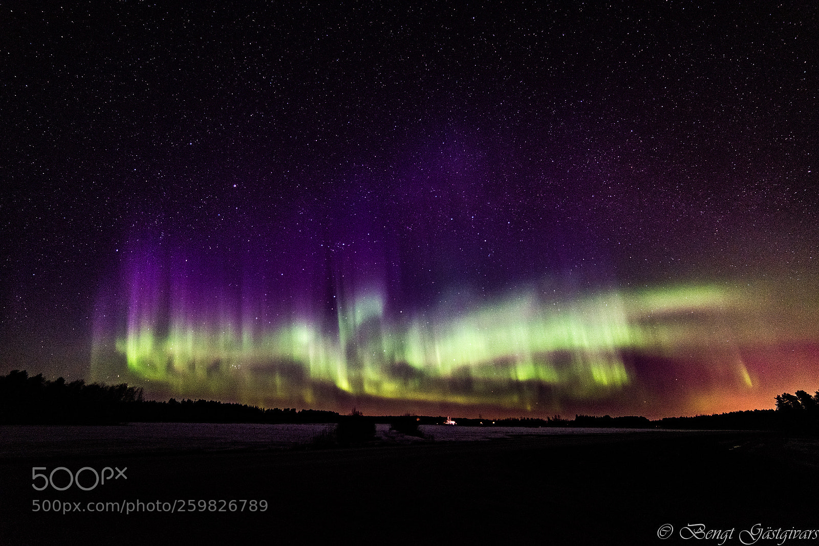 Nikon D750 sample photo. Aurora photography