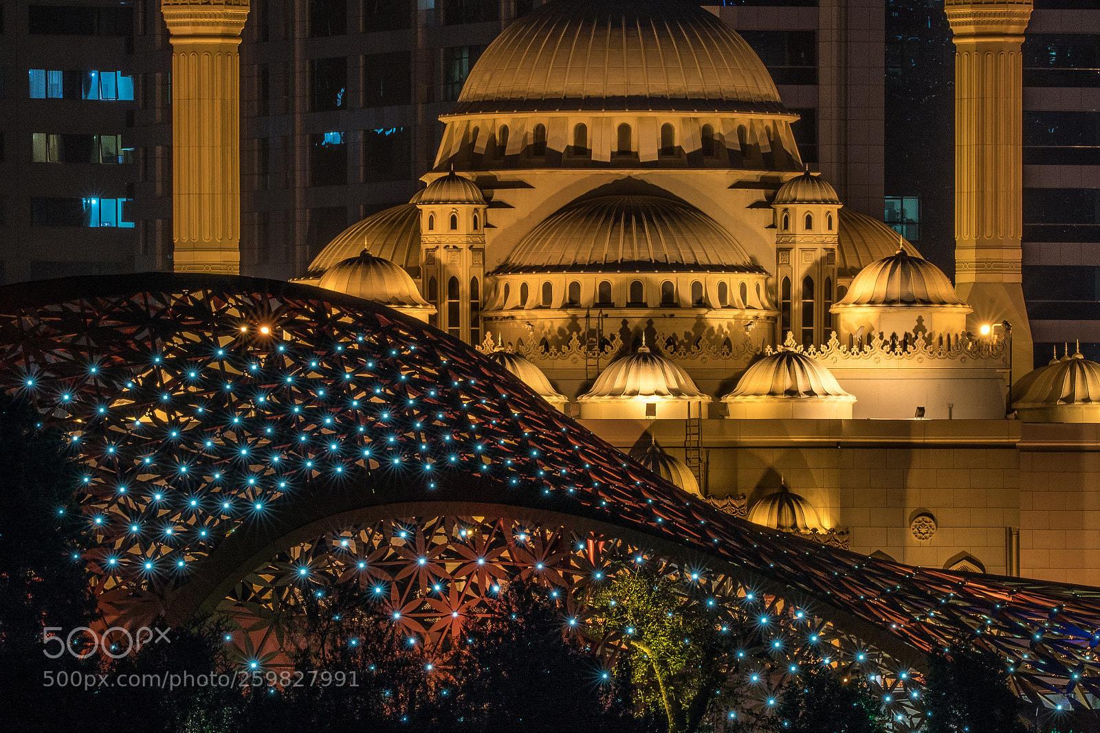 Sony a7R II sample photo. Al noor mosque photography