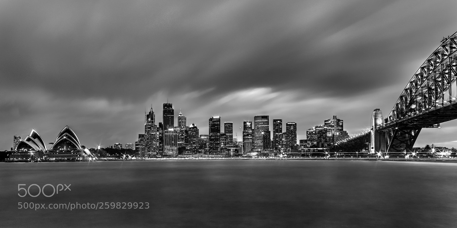 Canon EOS 5D Mark IV sample photo. Sydney skyline bw photography