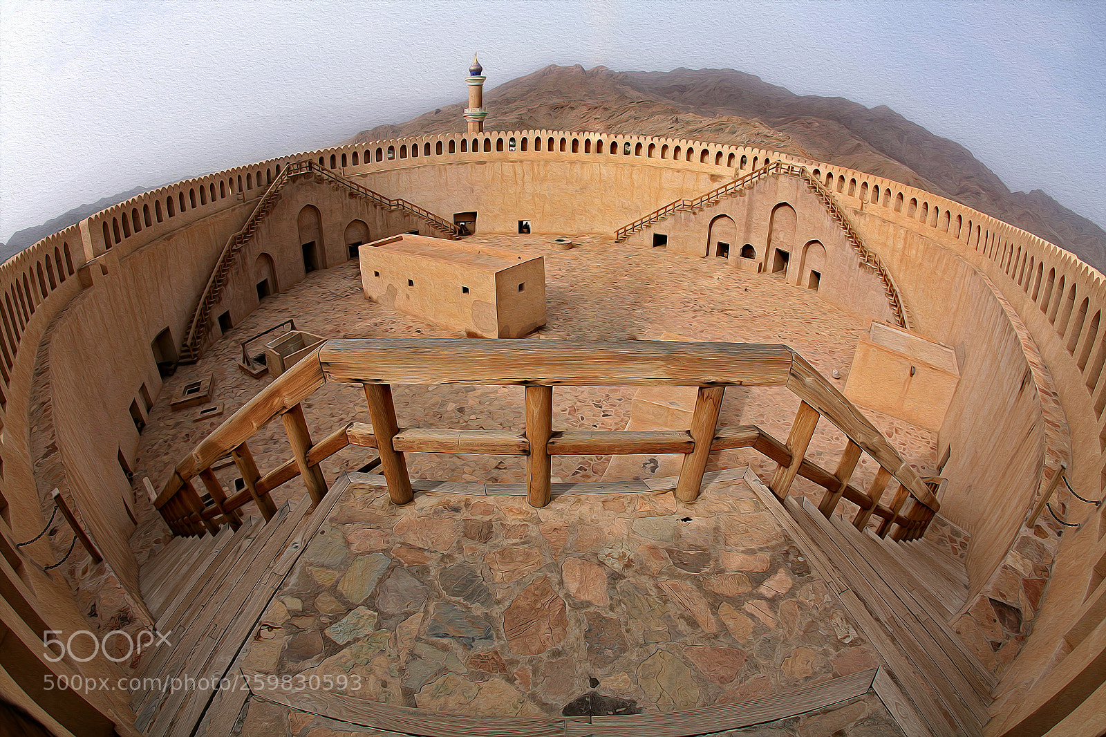 Canon EOS 5D sample photo. Nizwa fort photography