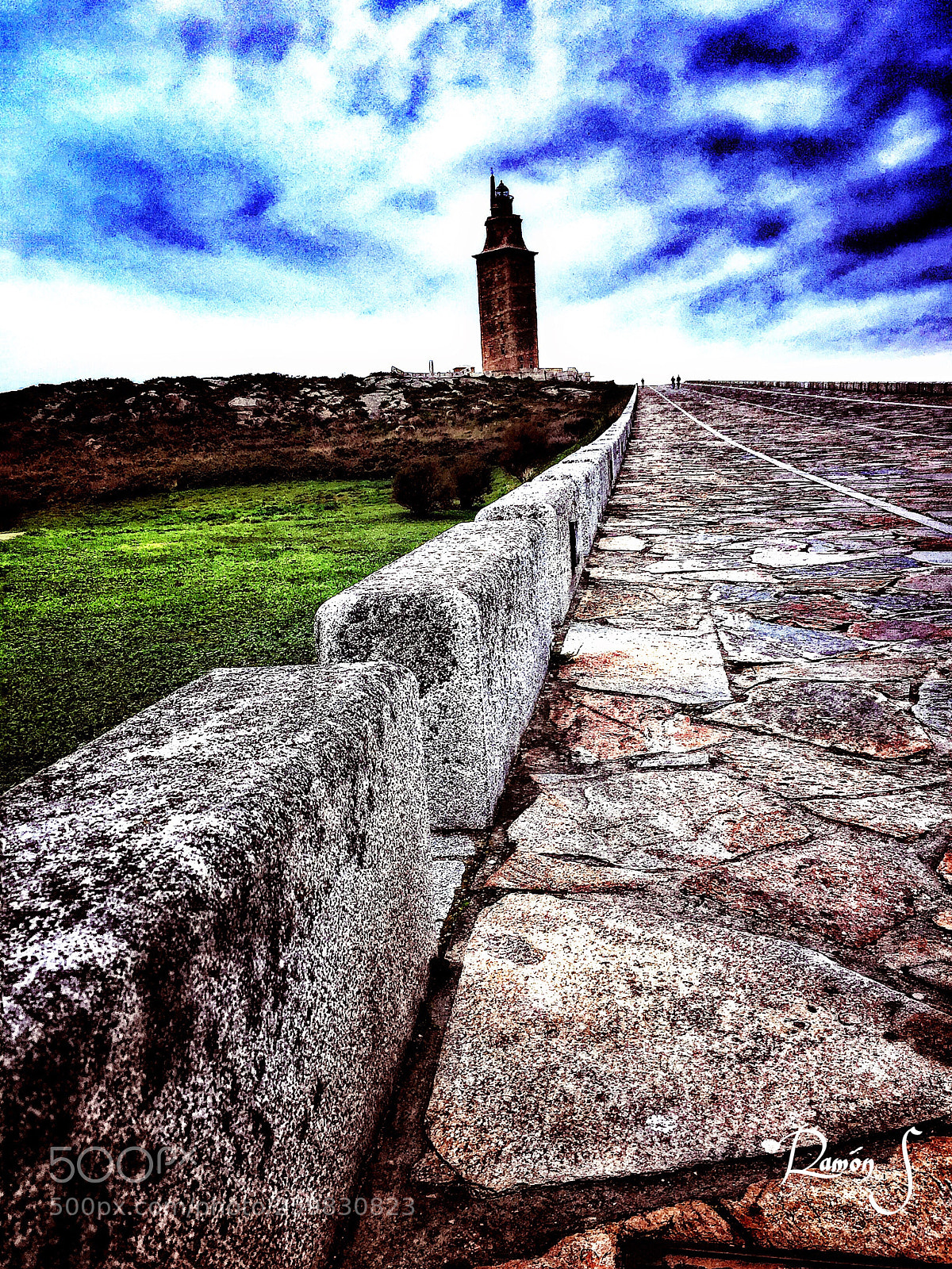 Apple iPhone 6 sample photo. Hércules tower photography