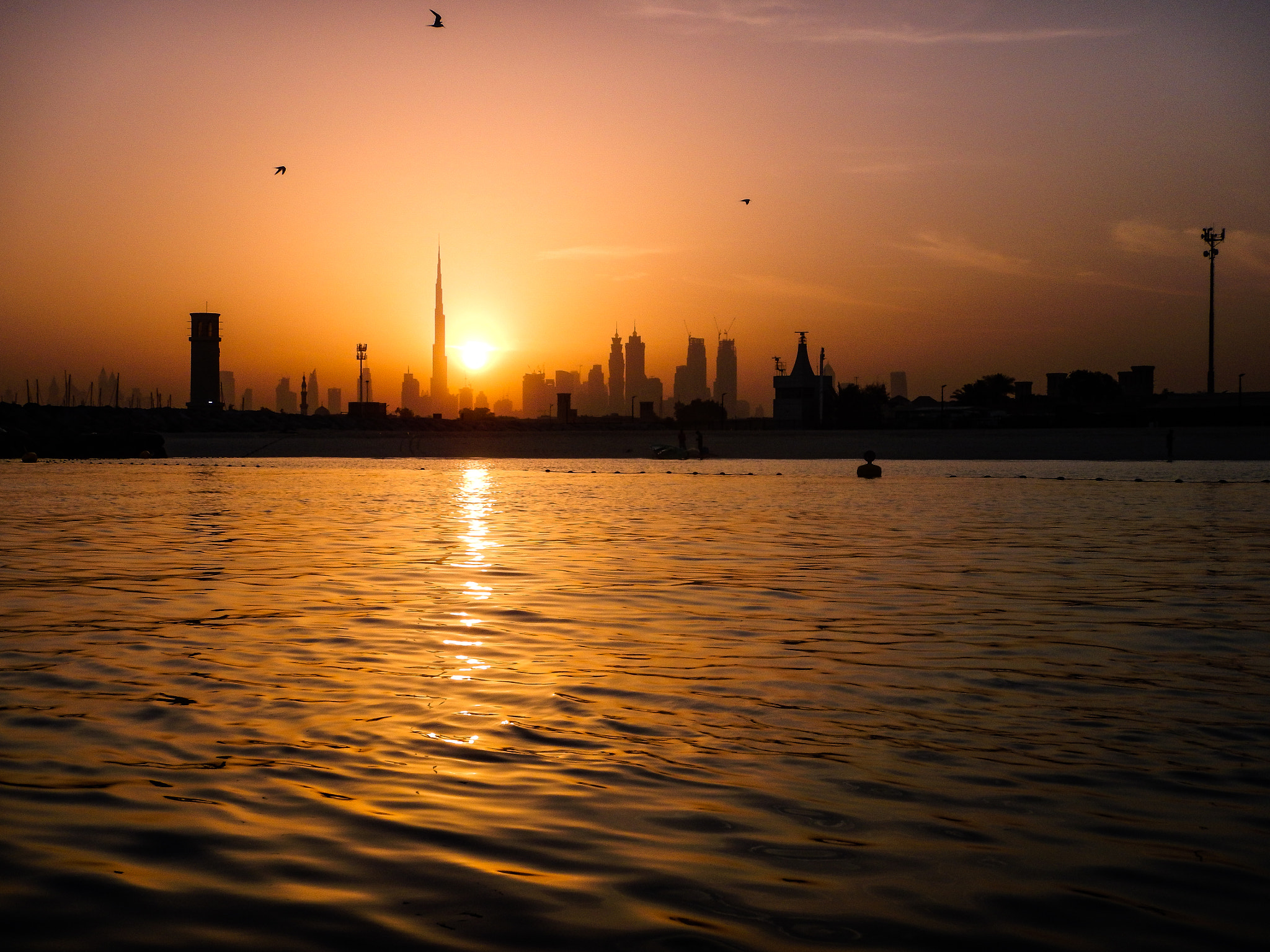 Nikon Coolpix AW130 sample photo. Dubai sunrise photography