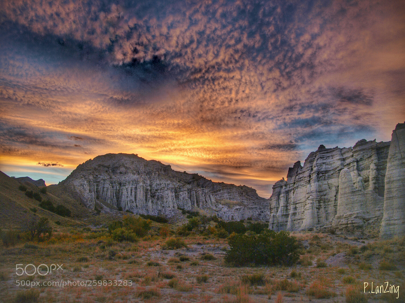 Olympus E-3 sample photo. Sunset at la plaza photography