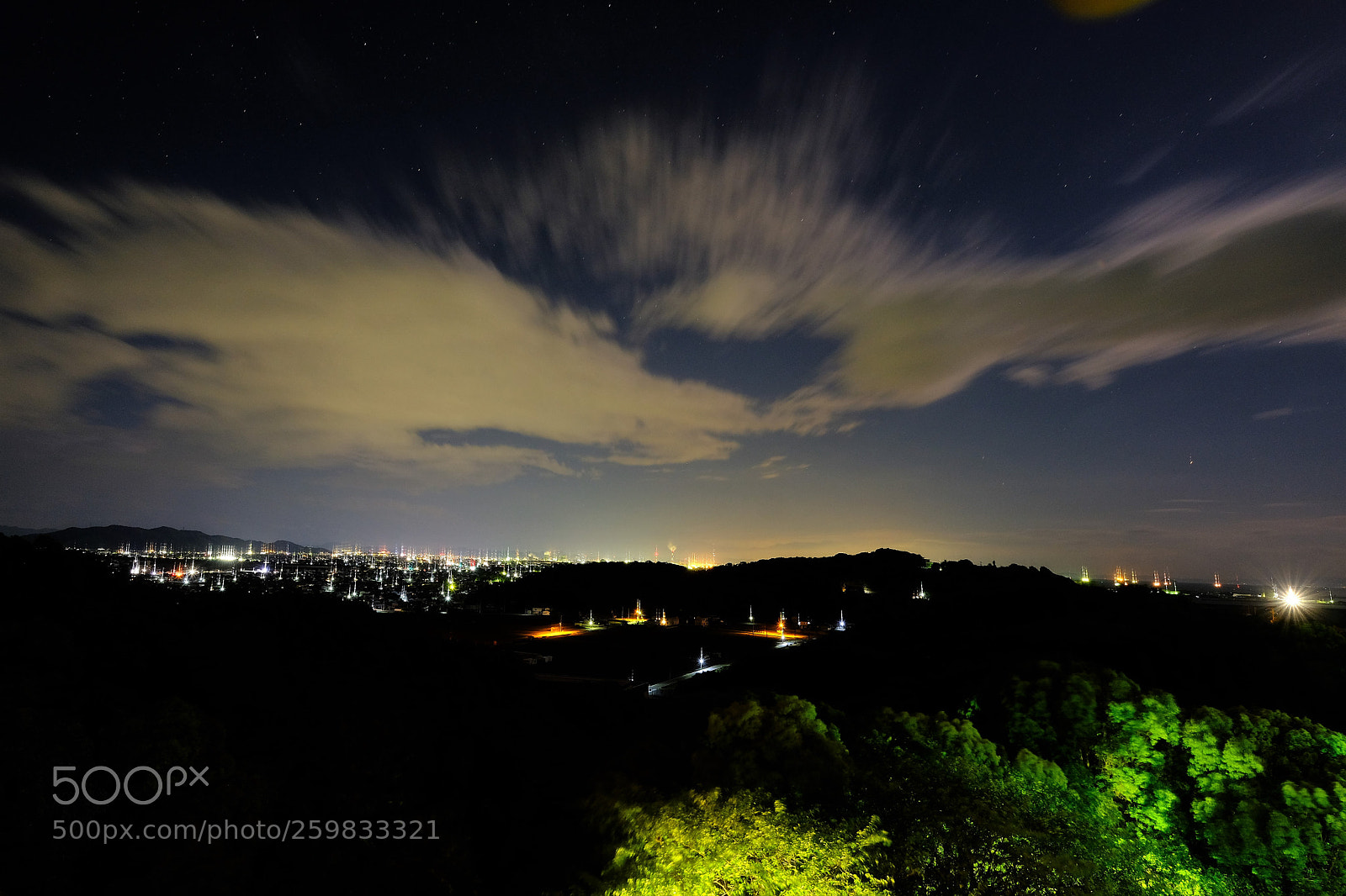 Fujifilm X-T2 sample photo. 夜景（ホテルの窓から） photography