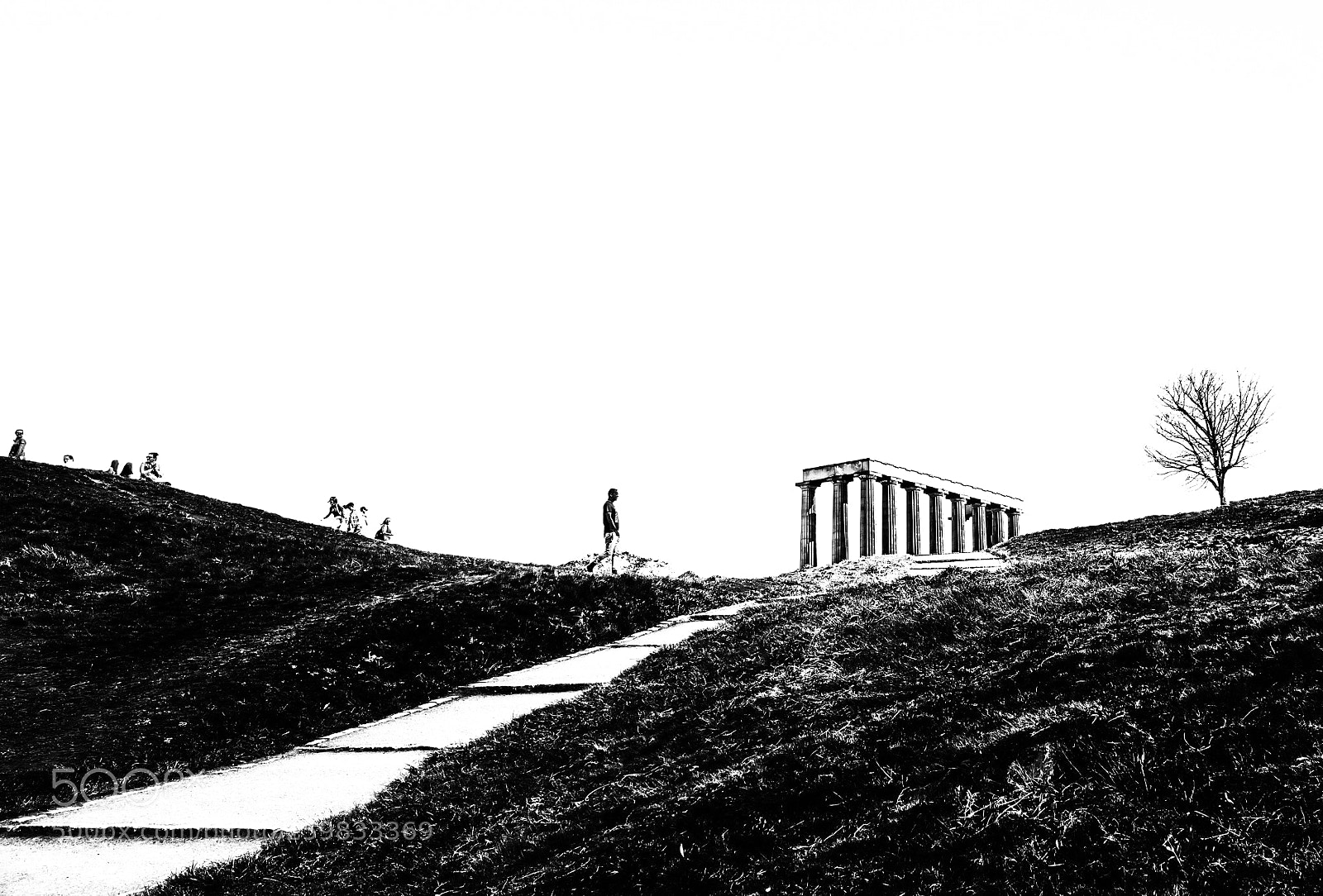 Nikon D750 sample photo. Calton hill edinburgh photography