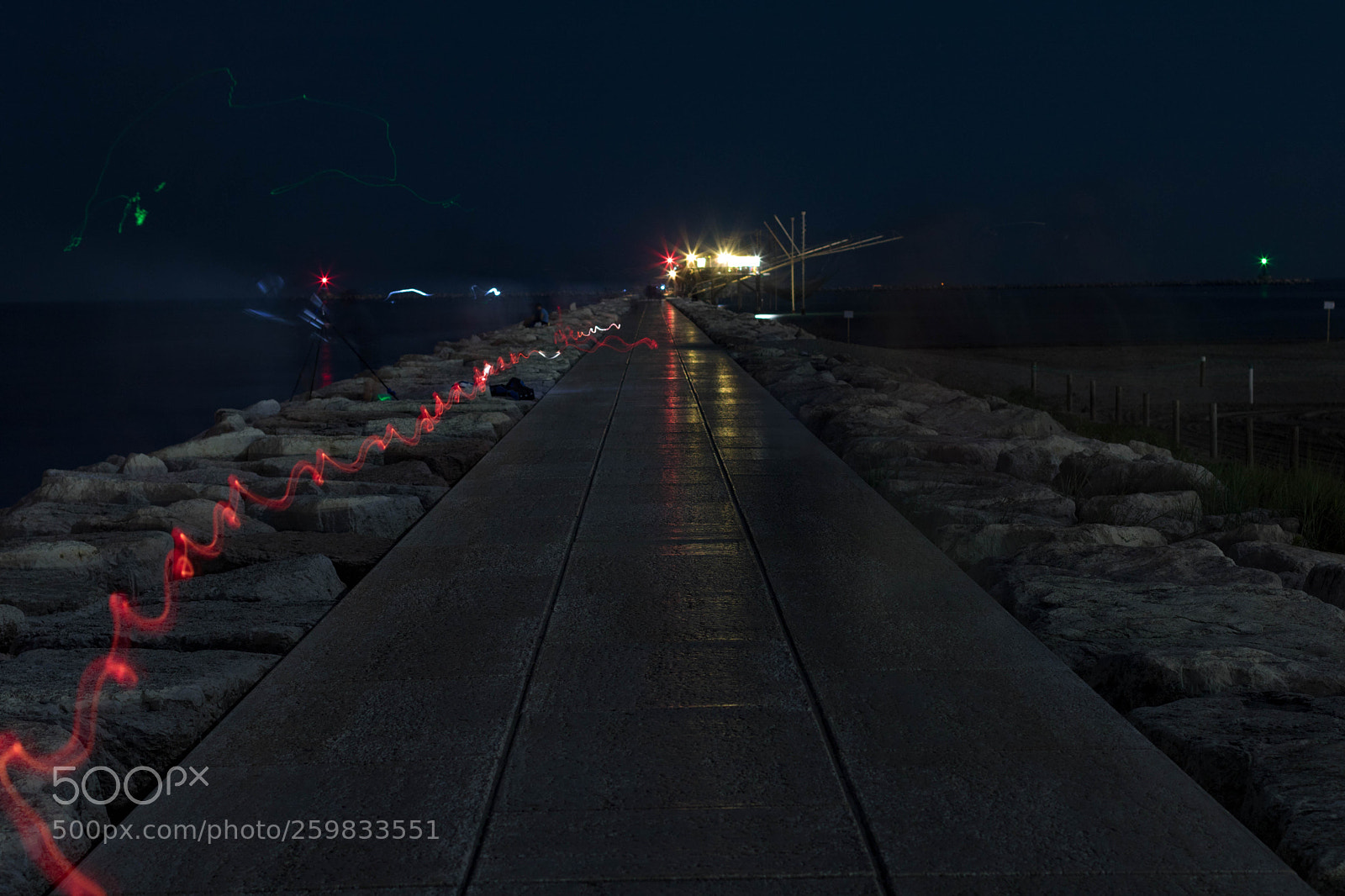 Canon EOS 750D (EOS Rebel T6i / EOS Kiss X8i) sample photo. Light paint at sottomarina photography