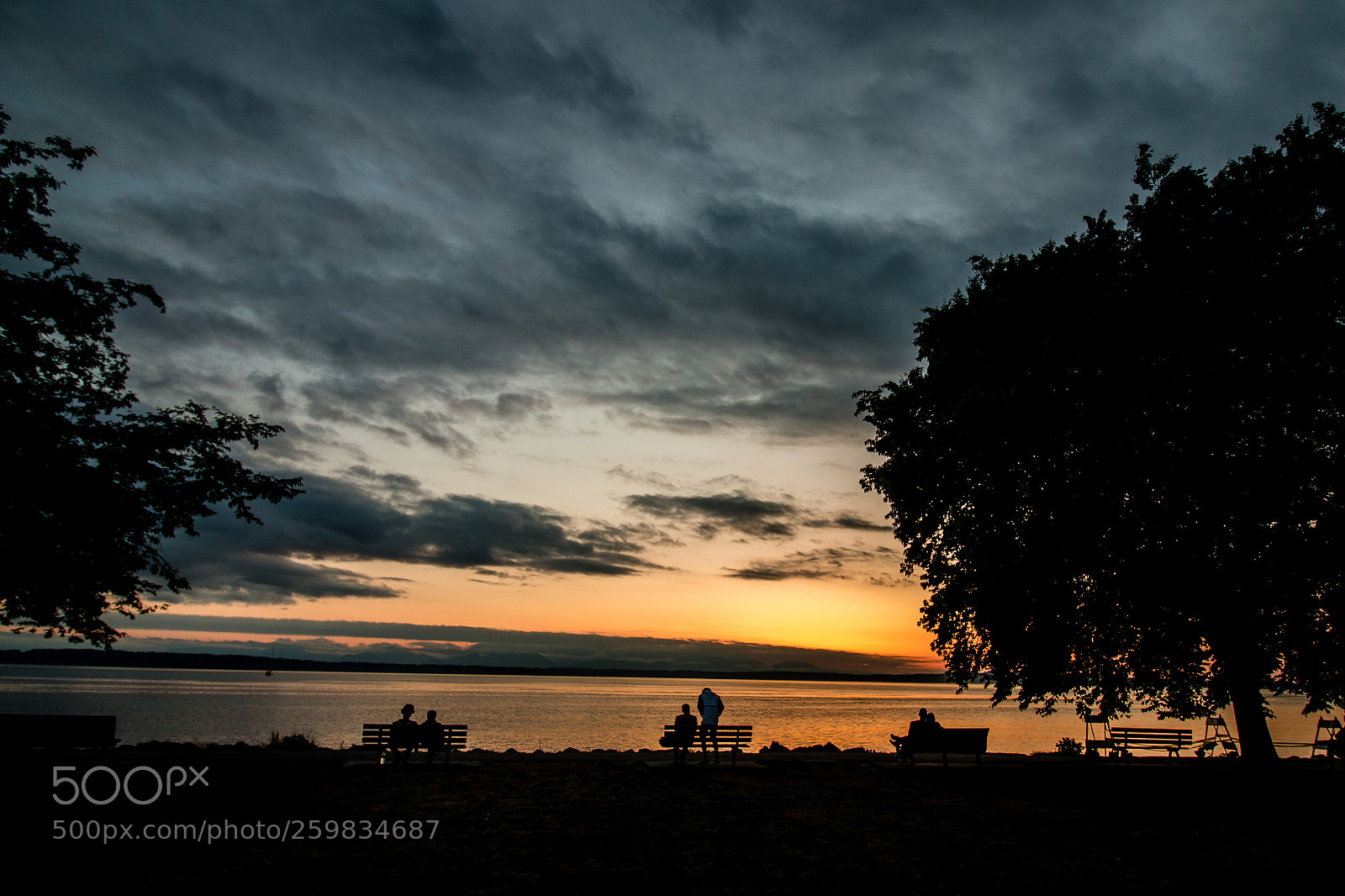 Canon EOS 70D sample photo. Sunset in seattle photography