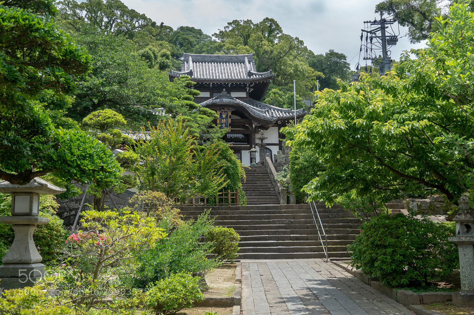 Sony a6300 sample photo. Shrine in nagasaki photography