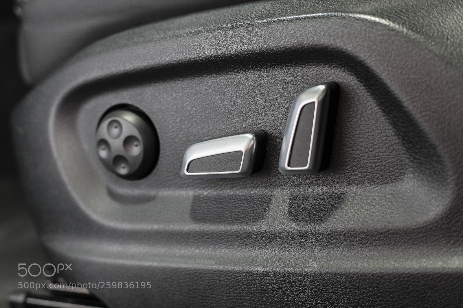 Canon EOS 5D Mark II sample photo. Car seat electric adjustment photography