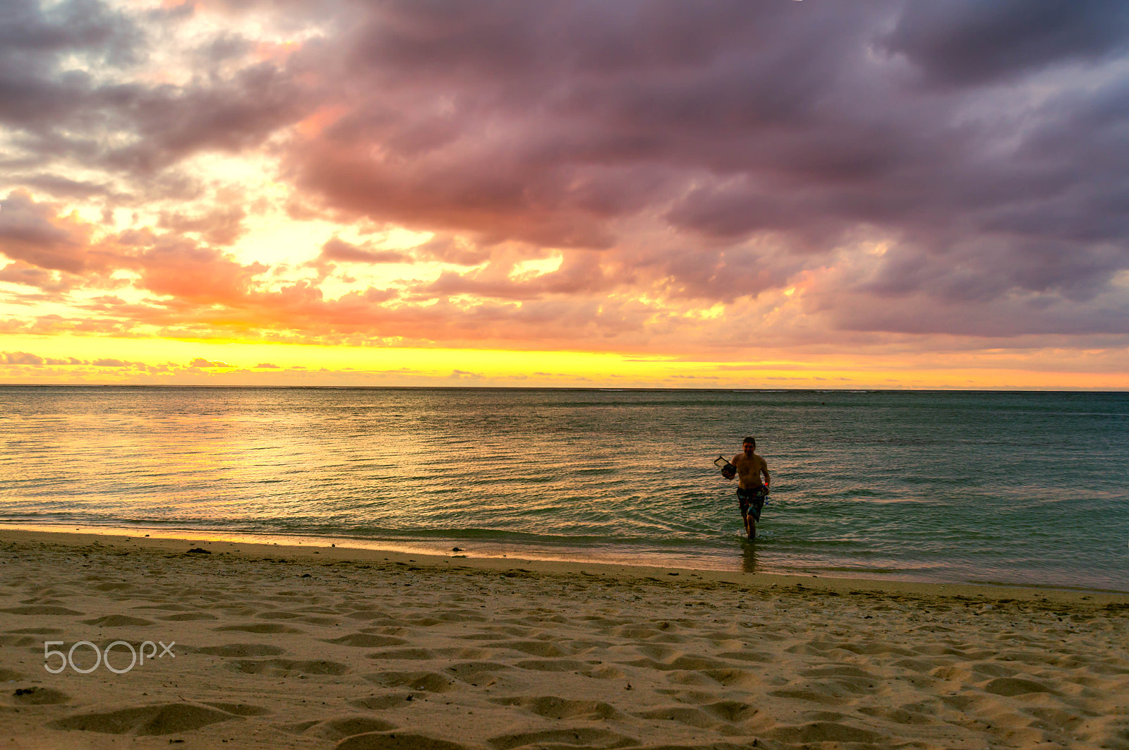 Sony SLT-A57 sample photo. Mauritius sonnenuntergang strand photography