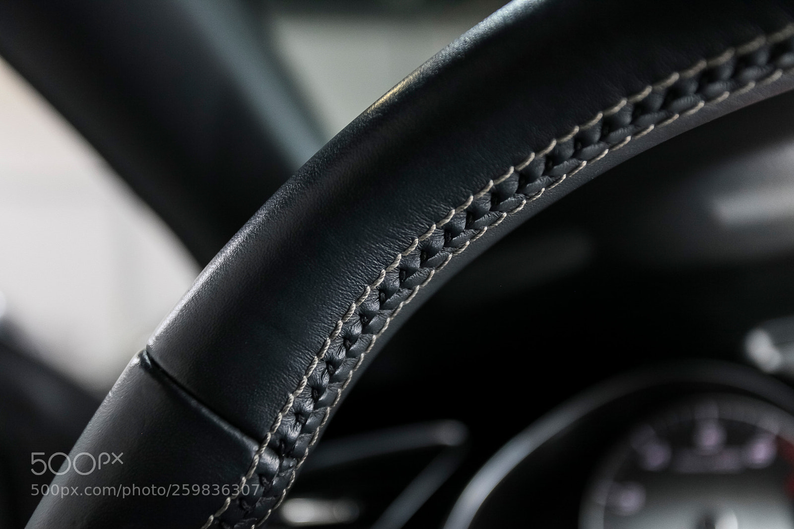Canon EOS 5D Mark II sample photo. Sport car steering wheel photography