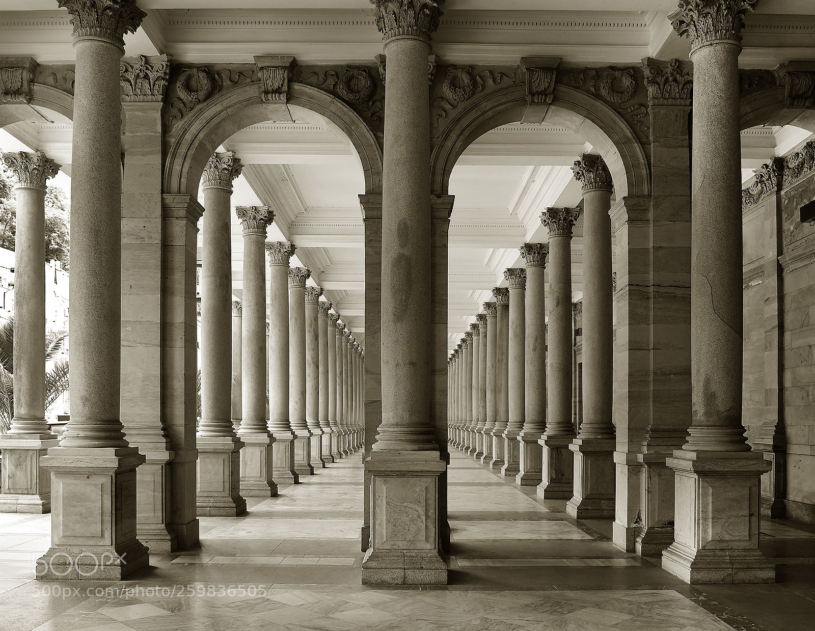 Nikon D600 sample photo. Colonnade photography