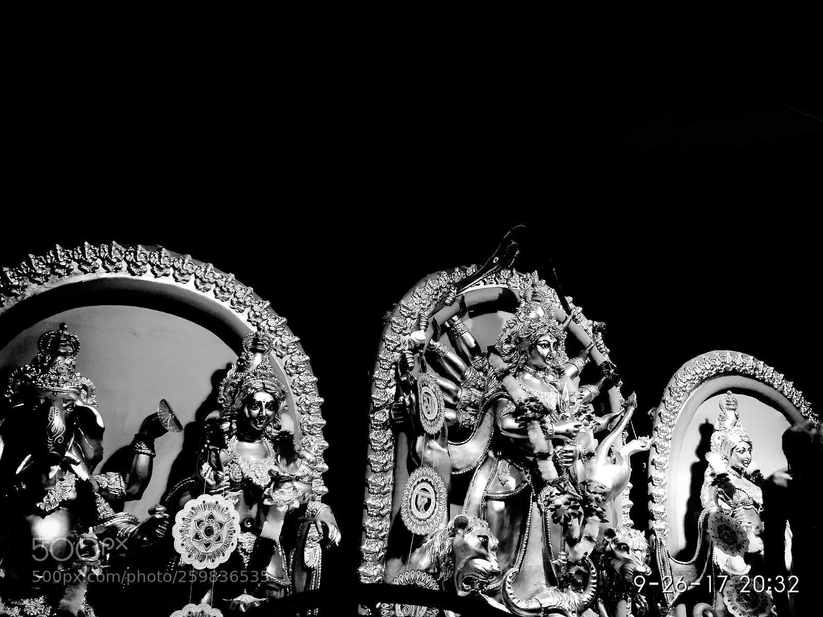 Xiaomi Redmi 3S sample photo. Goddess durga photography
