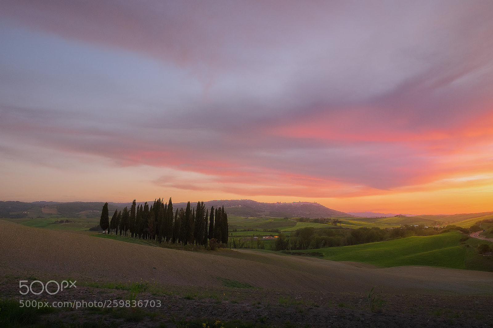 Fujifilm X-T1 sample photo. Sunset at san quirico photography