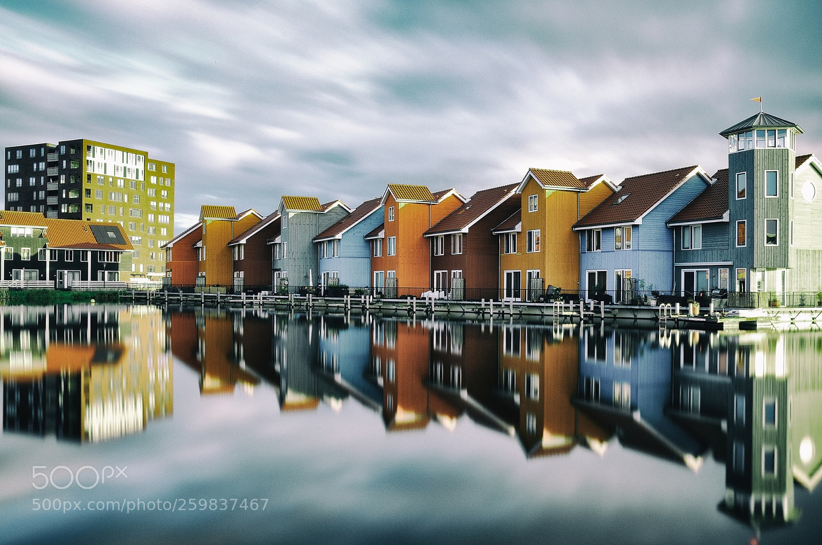 Nikon D300 sample photo. Maisons flottantes photography