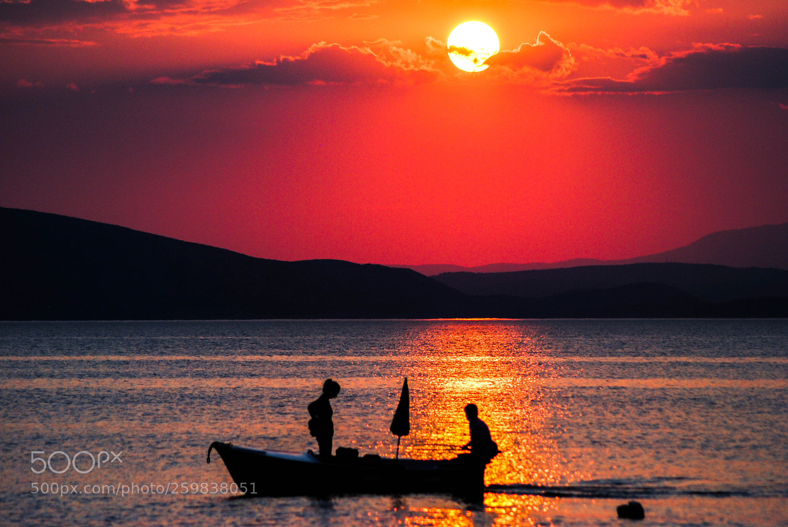 Nikon D3000 sample photo. Sunset in medulin croatia! photography