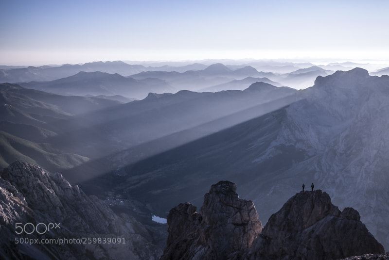 Nikon D200 sample photo. Picos de europa photography