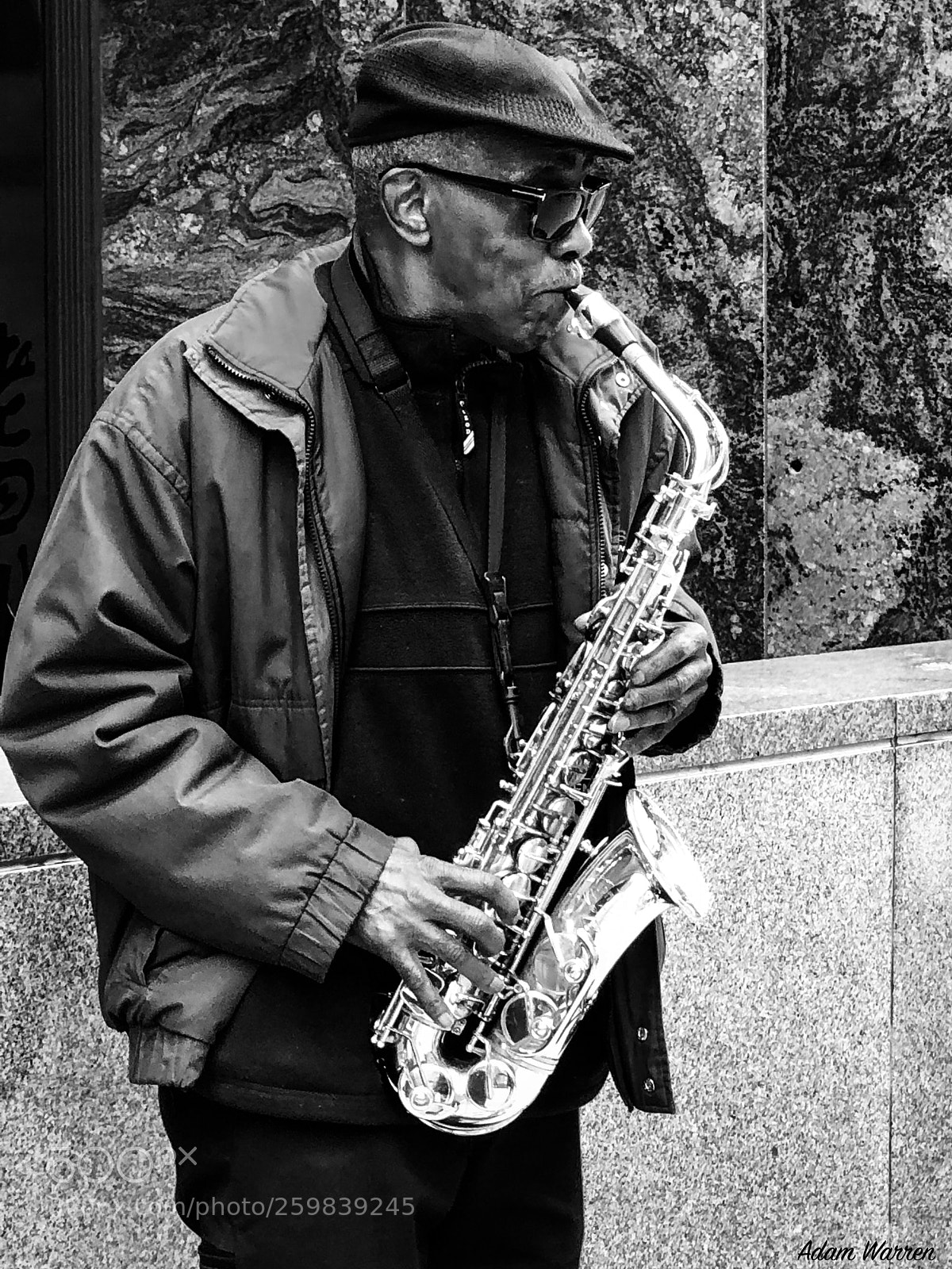 Apple iPhone X sample photo. Jazz man photography