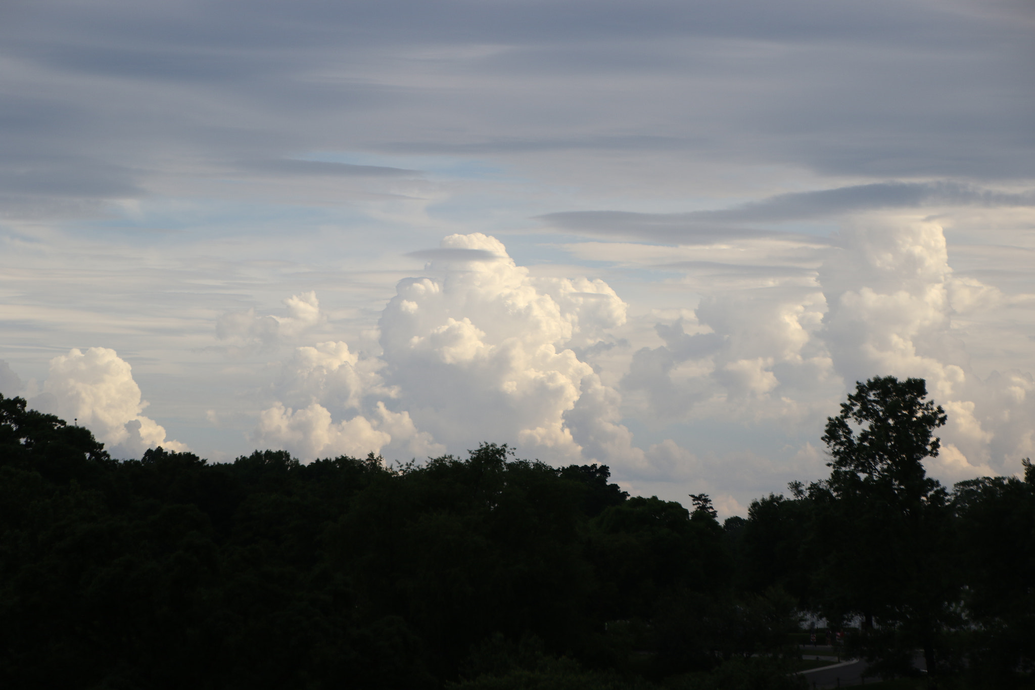 Canon EOS 7D Mark II sample photo. Clouds over arlington national cemetery photography