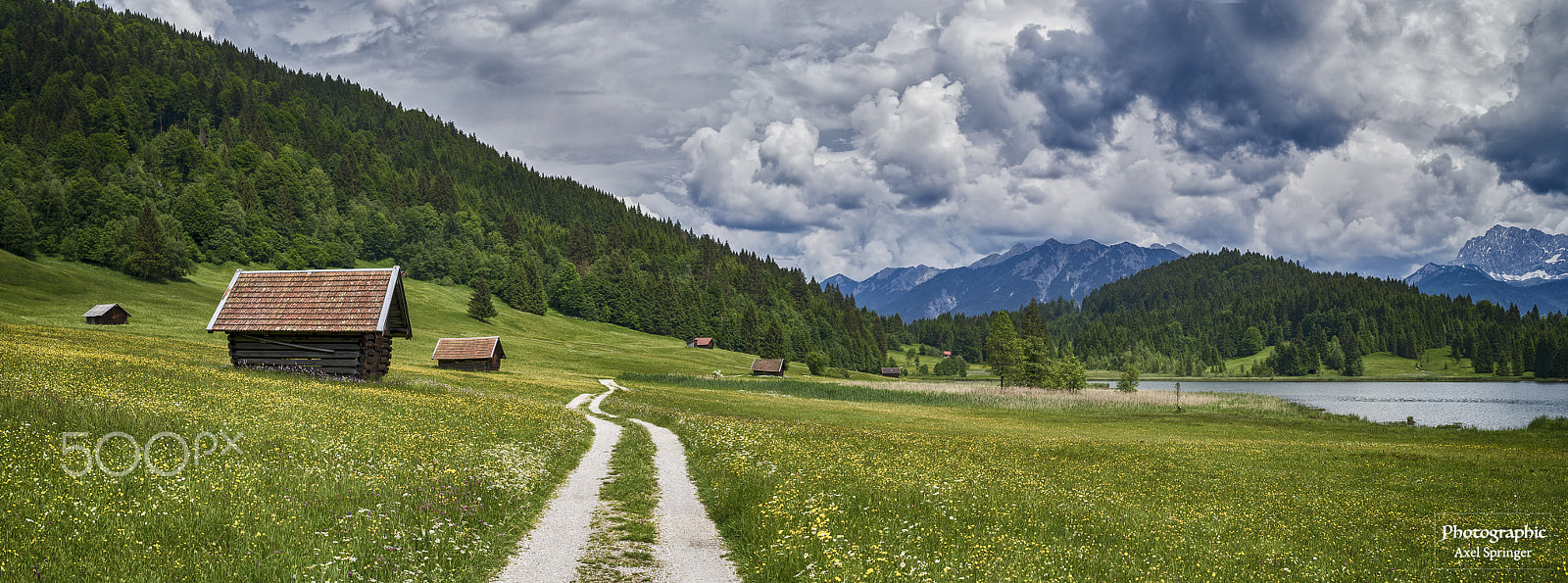 Leica X2 sample photo. Gerlossee panorama photography