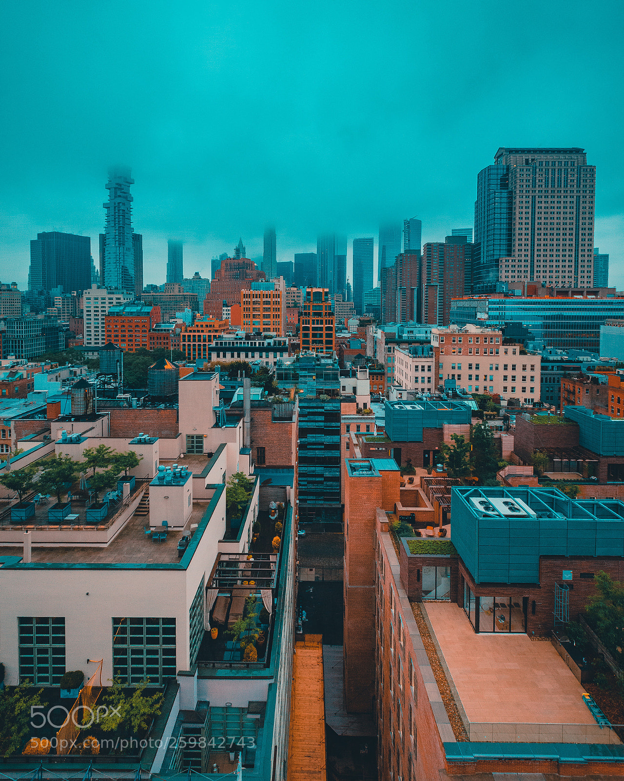 Canon EOS 6D sample photo. Tribeca rooftops photography