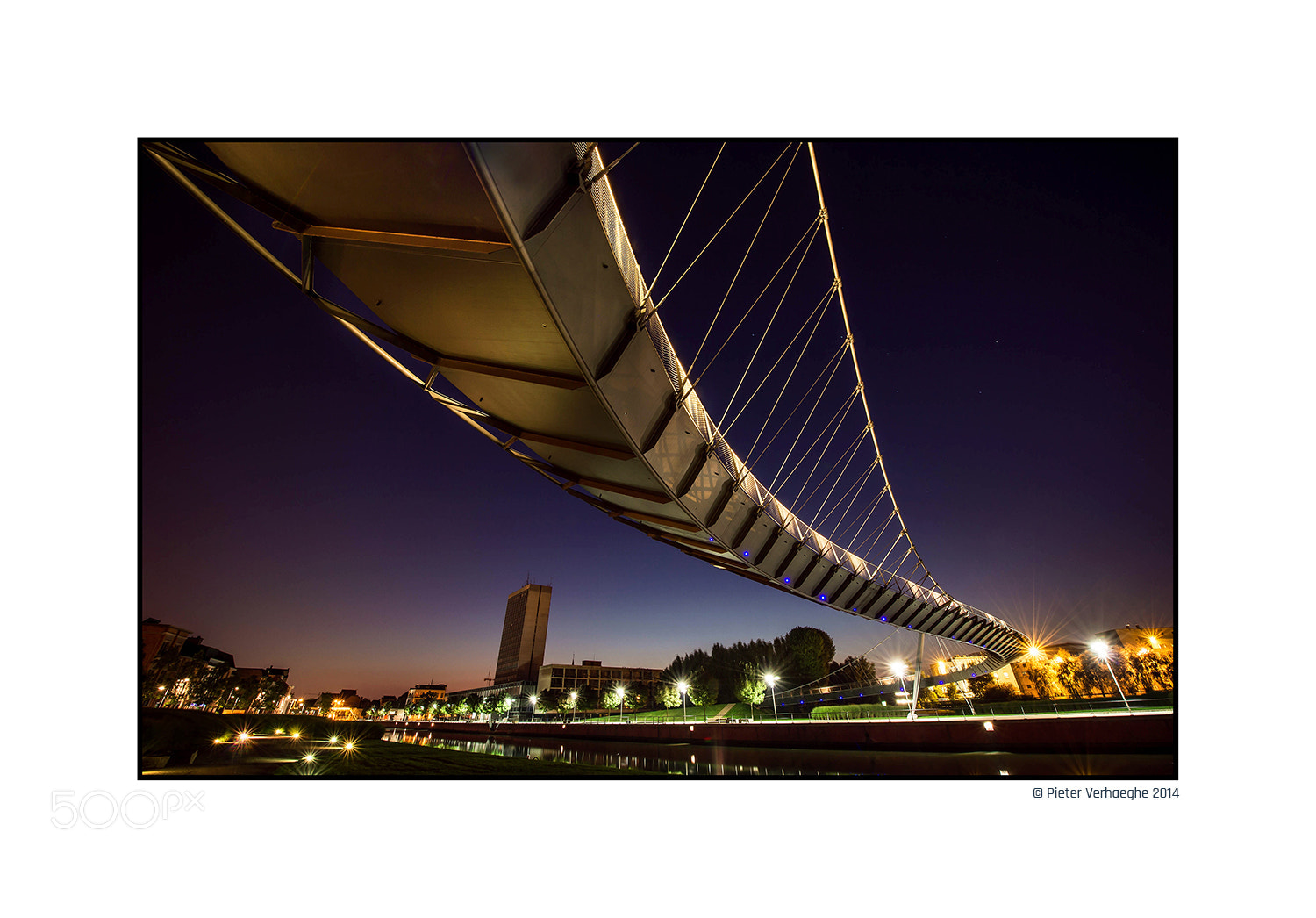 Nikon D4 sample photo. Bridge photography