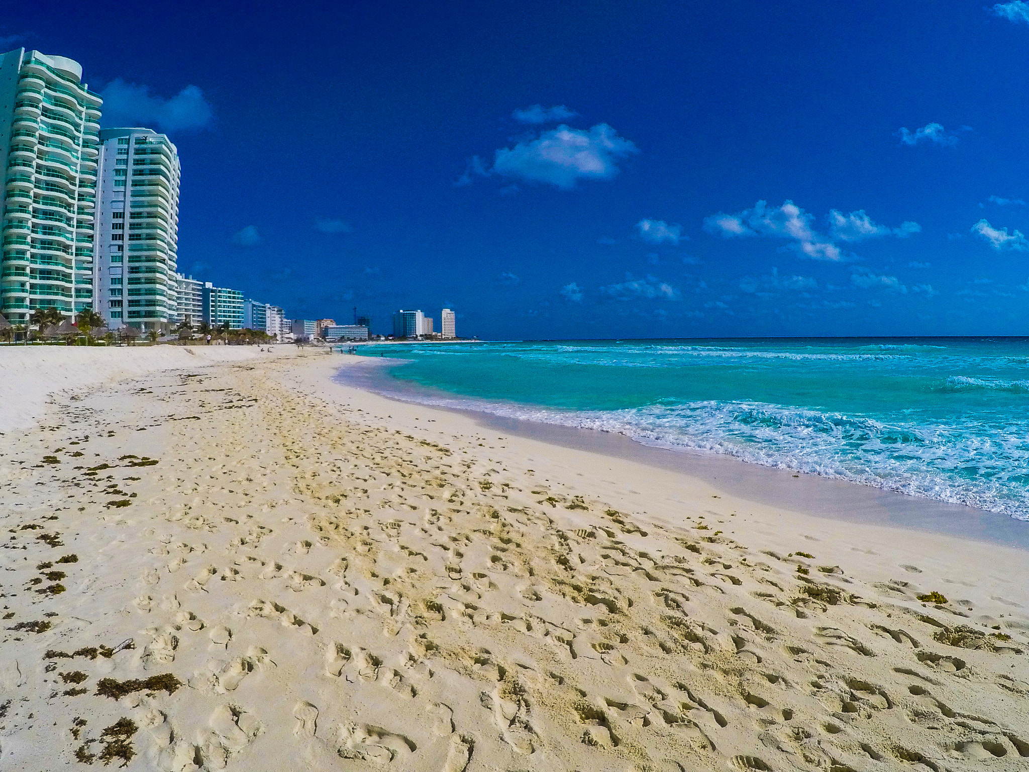 GoPro HERO4 Silver sample photo. Beautiful beaches of cancun. photography