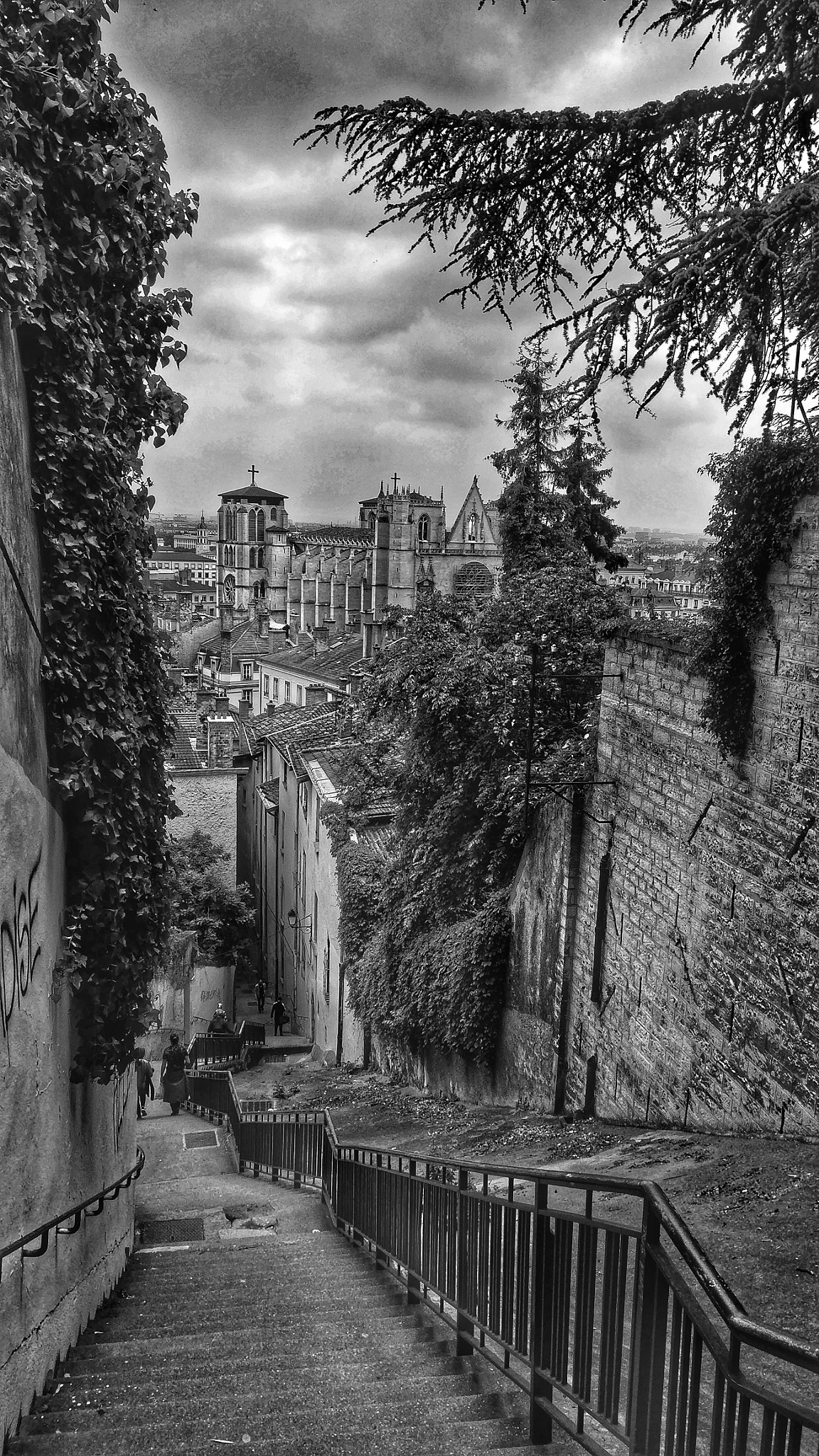 OnePlus A3003 sample photo. Path to cathedral photography