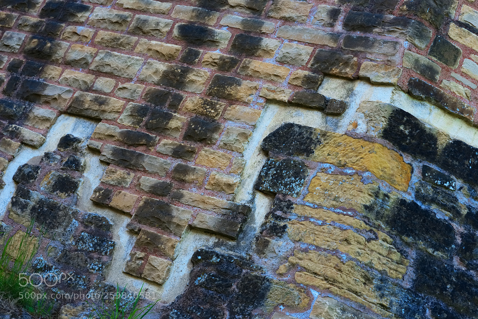 Sony a7 II sample photo. Fortification wall texture photography