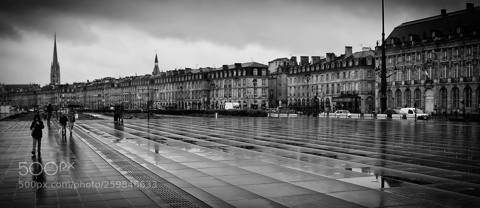 Canon EOS 50D sample photo. Bordeaux, rainy day photography
