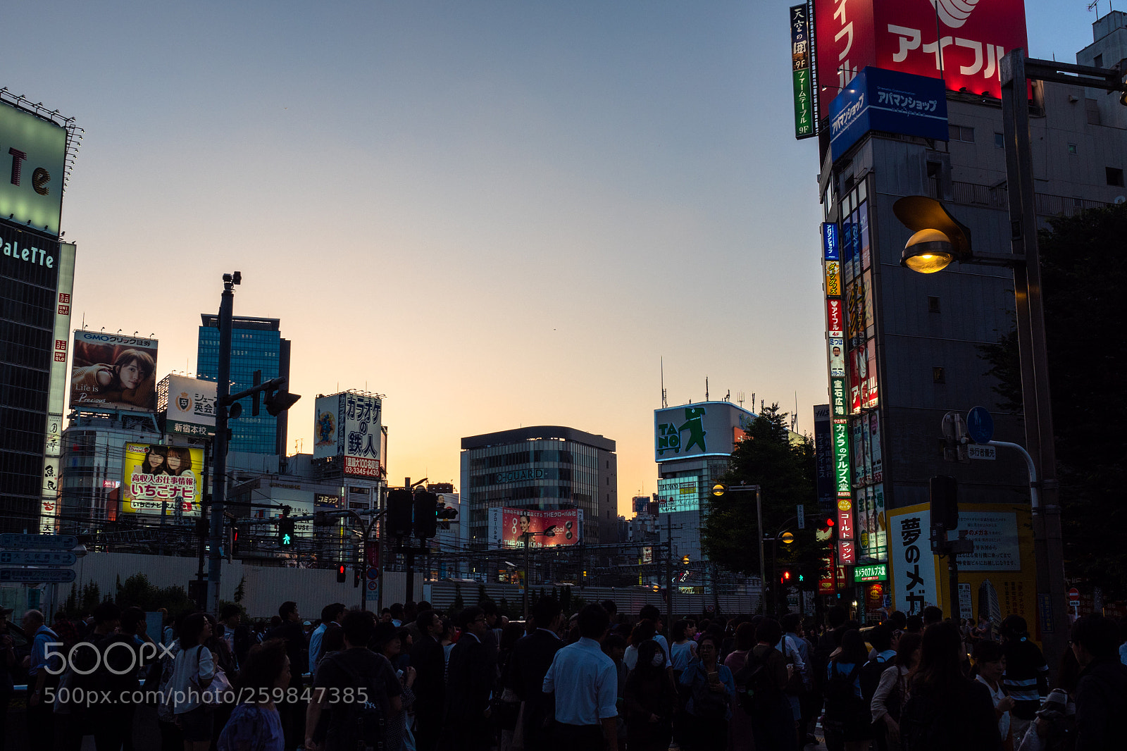 Olympus OM-D E-M5 II sample photo. Shinjuku photography