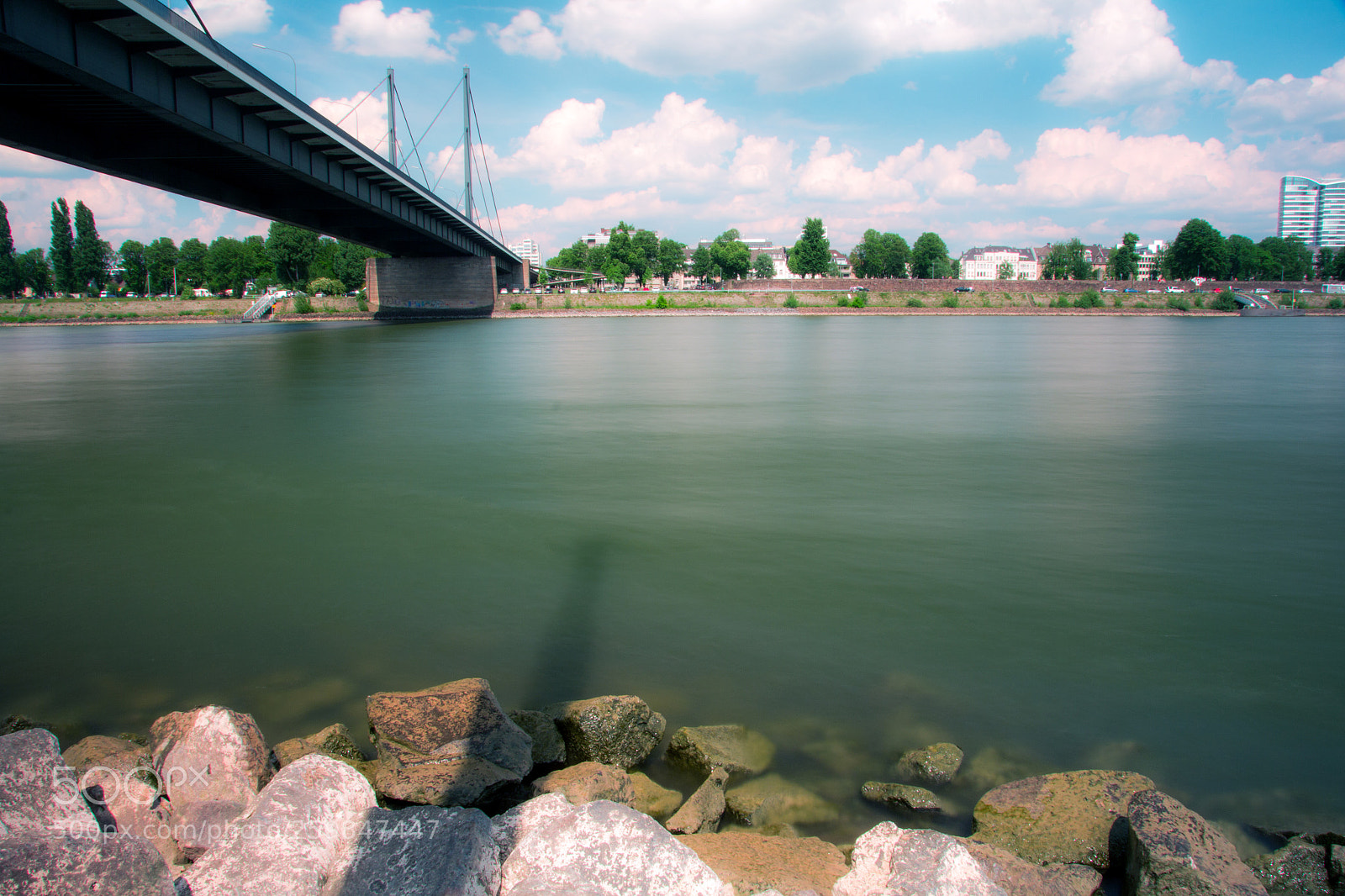 Canon EOS 60D sample photo. Theodor heuss br cke photography