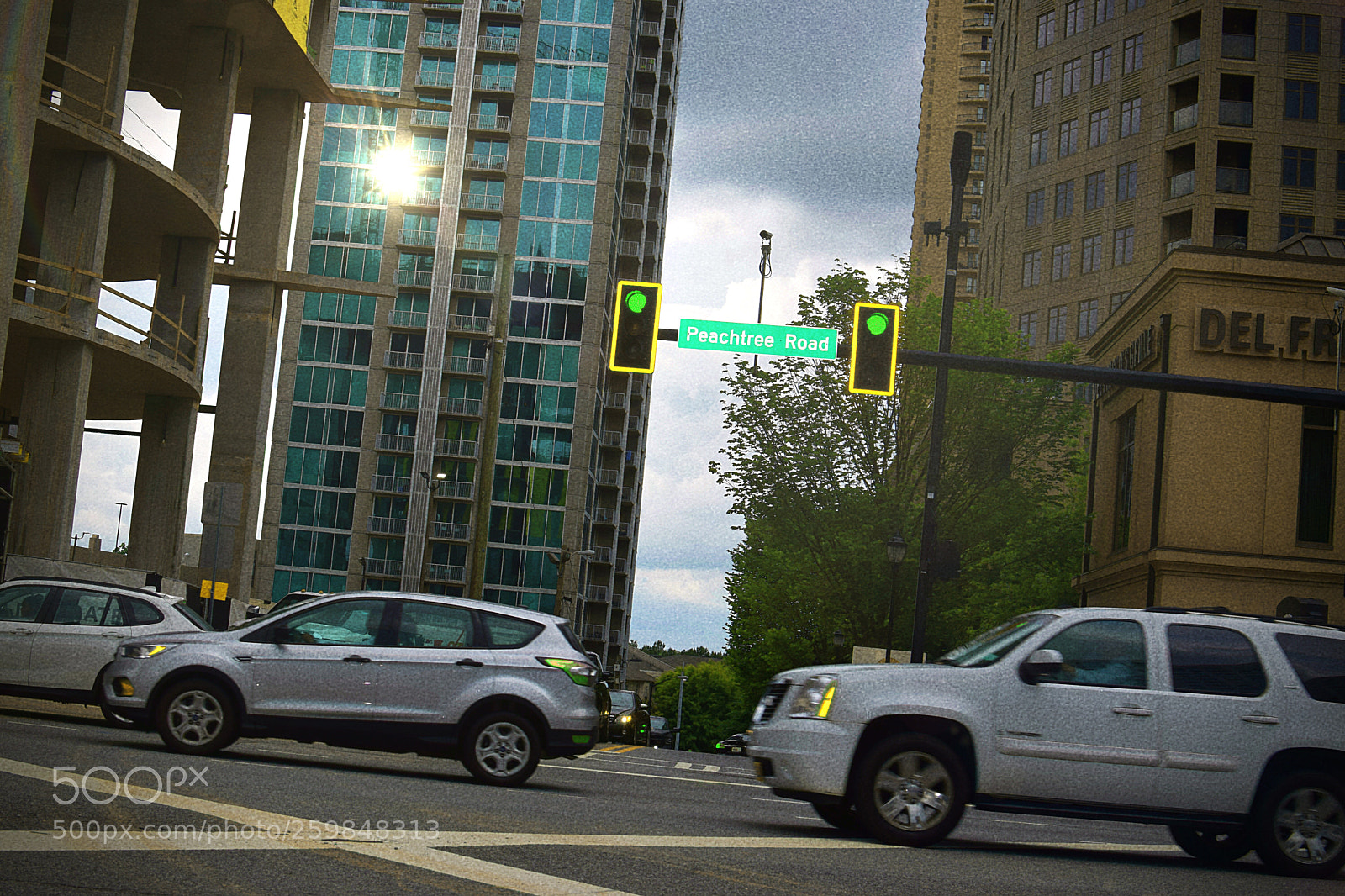 Nikon D5300 sample photo. Green light on everything... photography