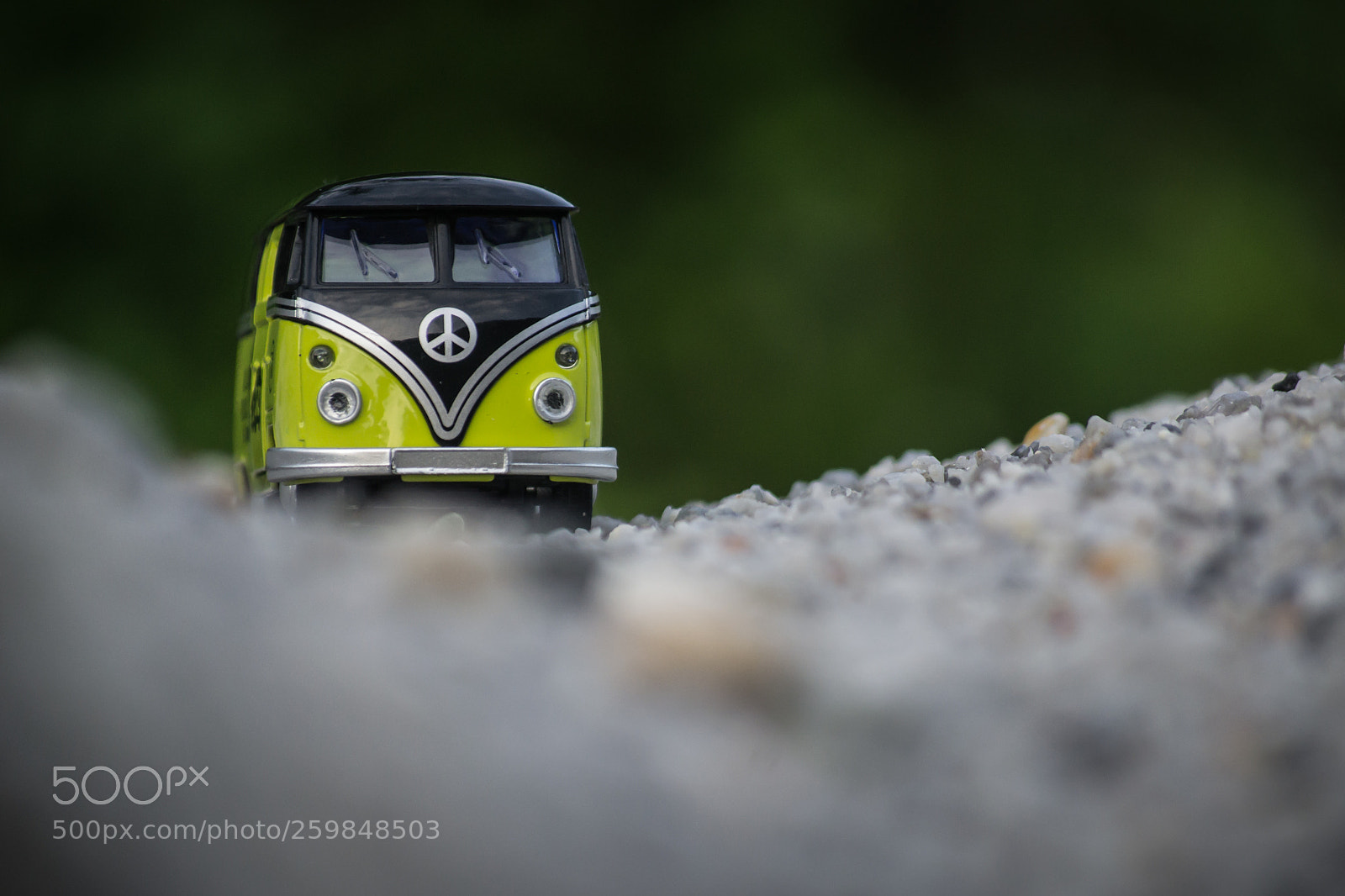 Nikon D3100 sample photo. Vintage van drive up photography