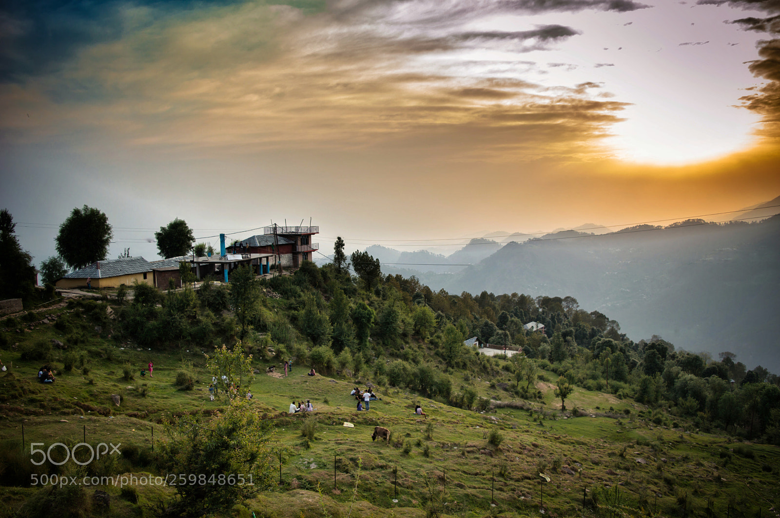 Nikon D3200 sample photo. Sunset photography