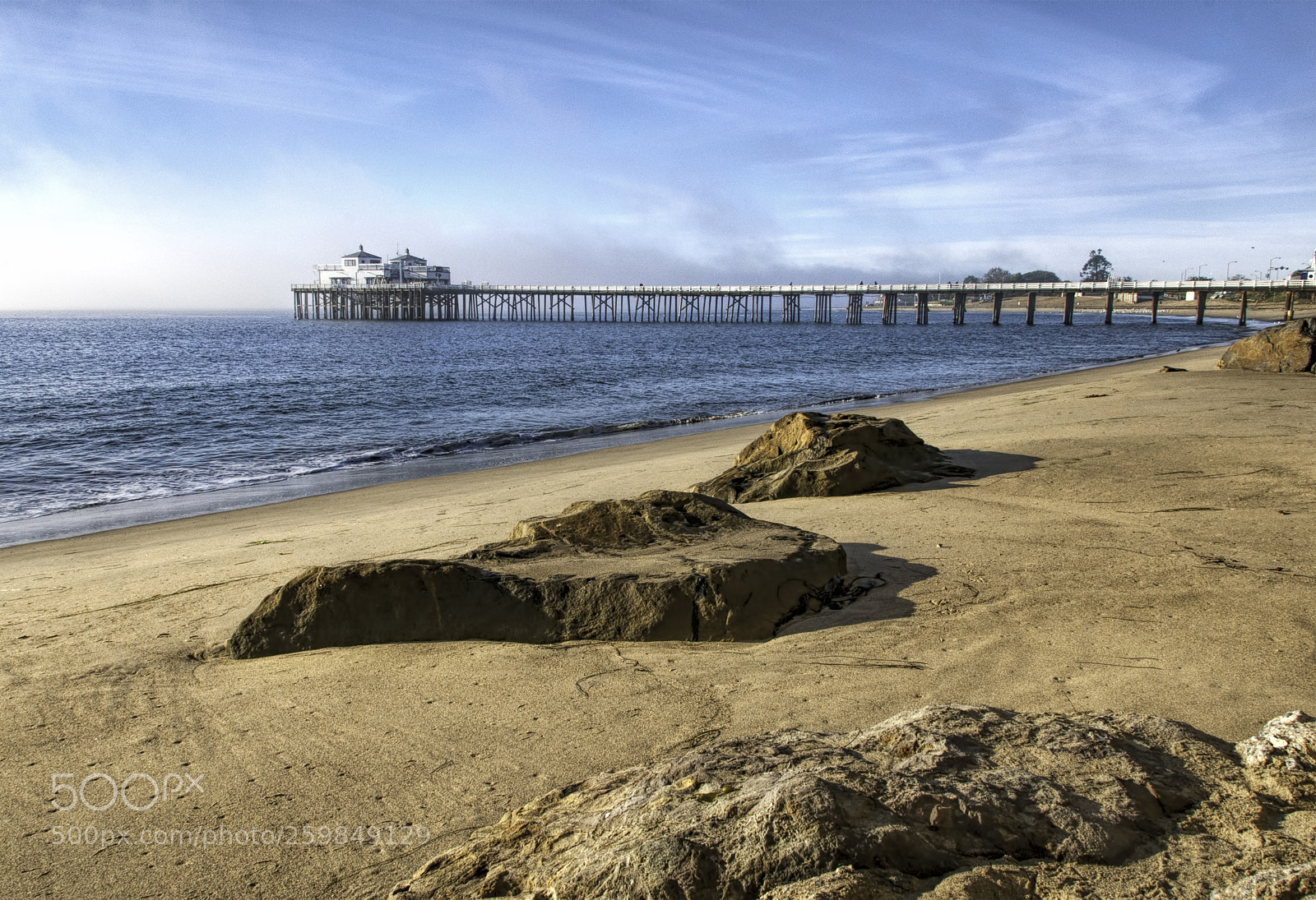 Nikon D300 sample photo. Malibu pier photography