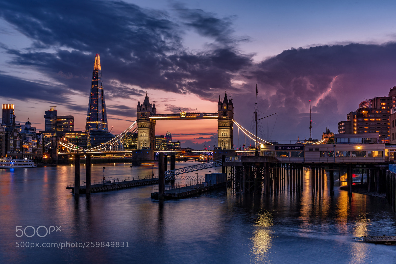 Sony a7 III sample photo. Tower bridge sunset photography