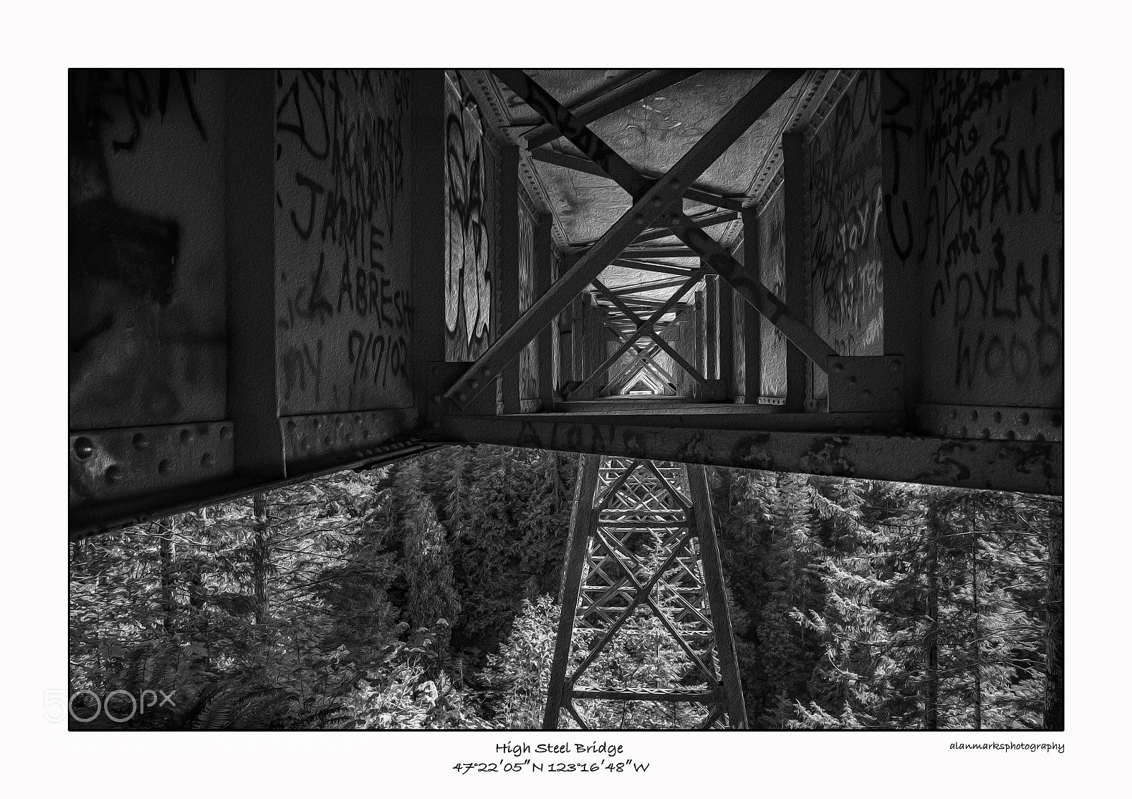 Nikon D700 sample photo. High steel bridge photography